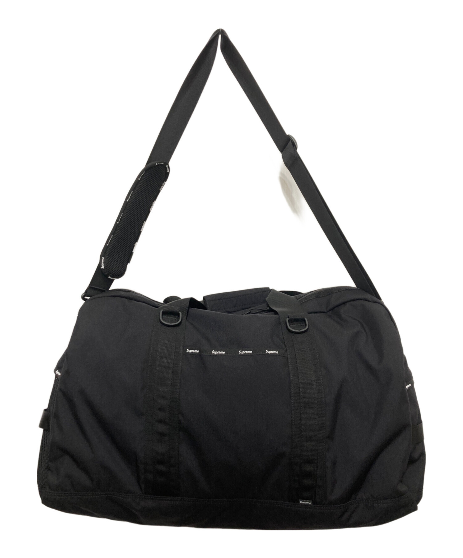 新品　Supreme Duffle Bag ブラック フリー 中古・古着通販】SUPREME (シュプリーム) Duffle Bag ブラック