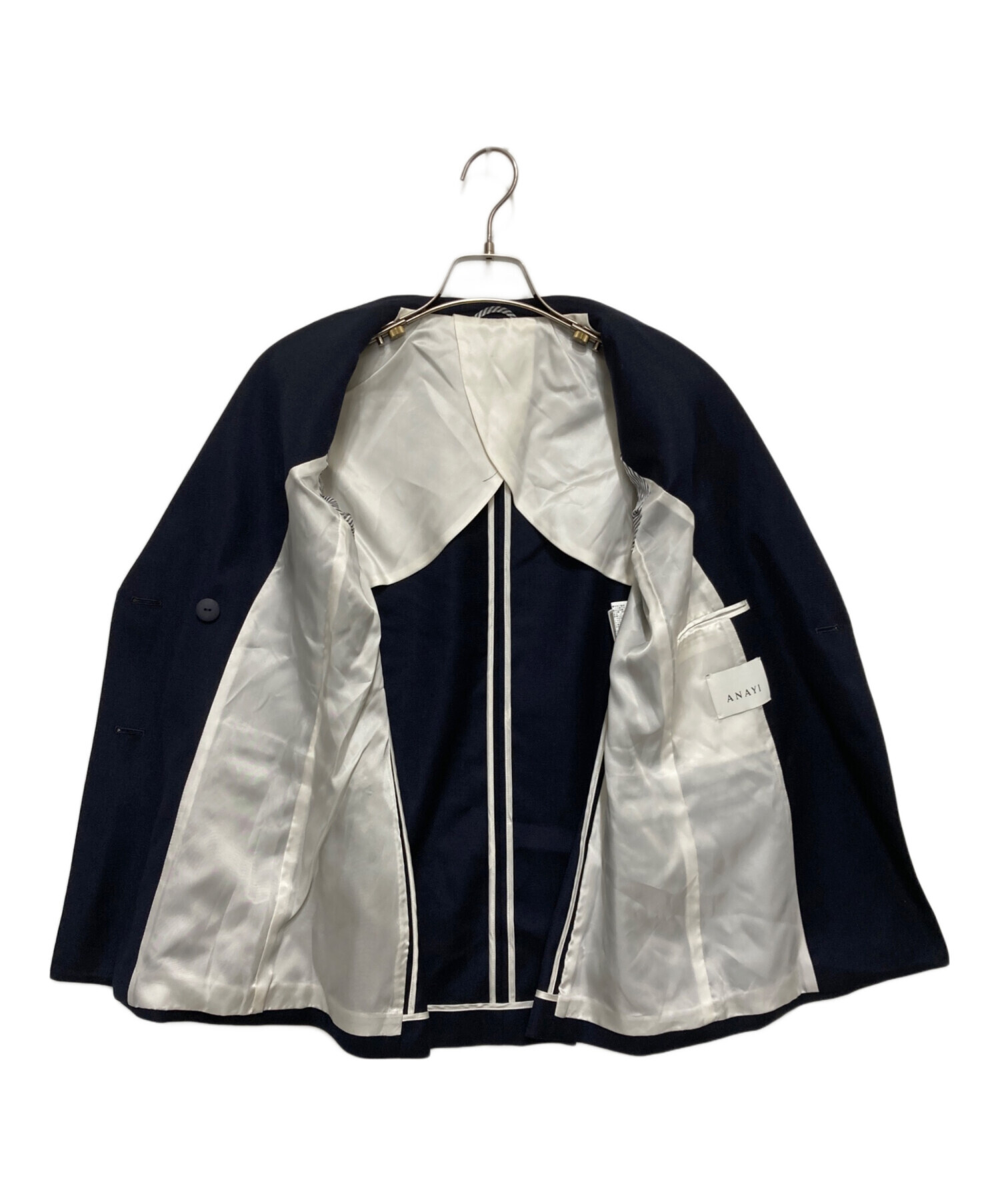 中古・古着通販】ANAYI (アナイ) ウールツイルダブルジャケット