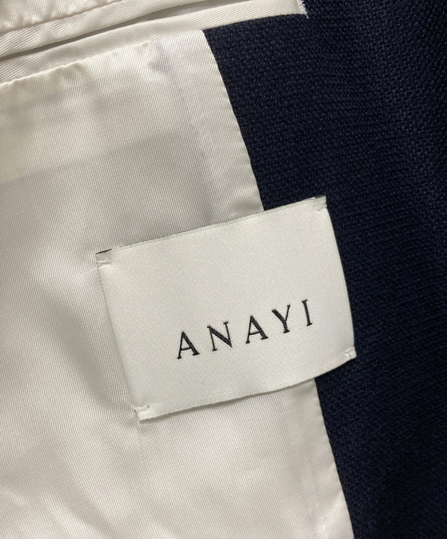 中古・古着通販】ANAYI (アナイ) ウールツイルダブルジャケット