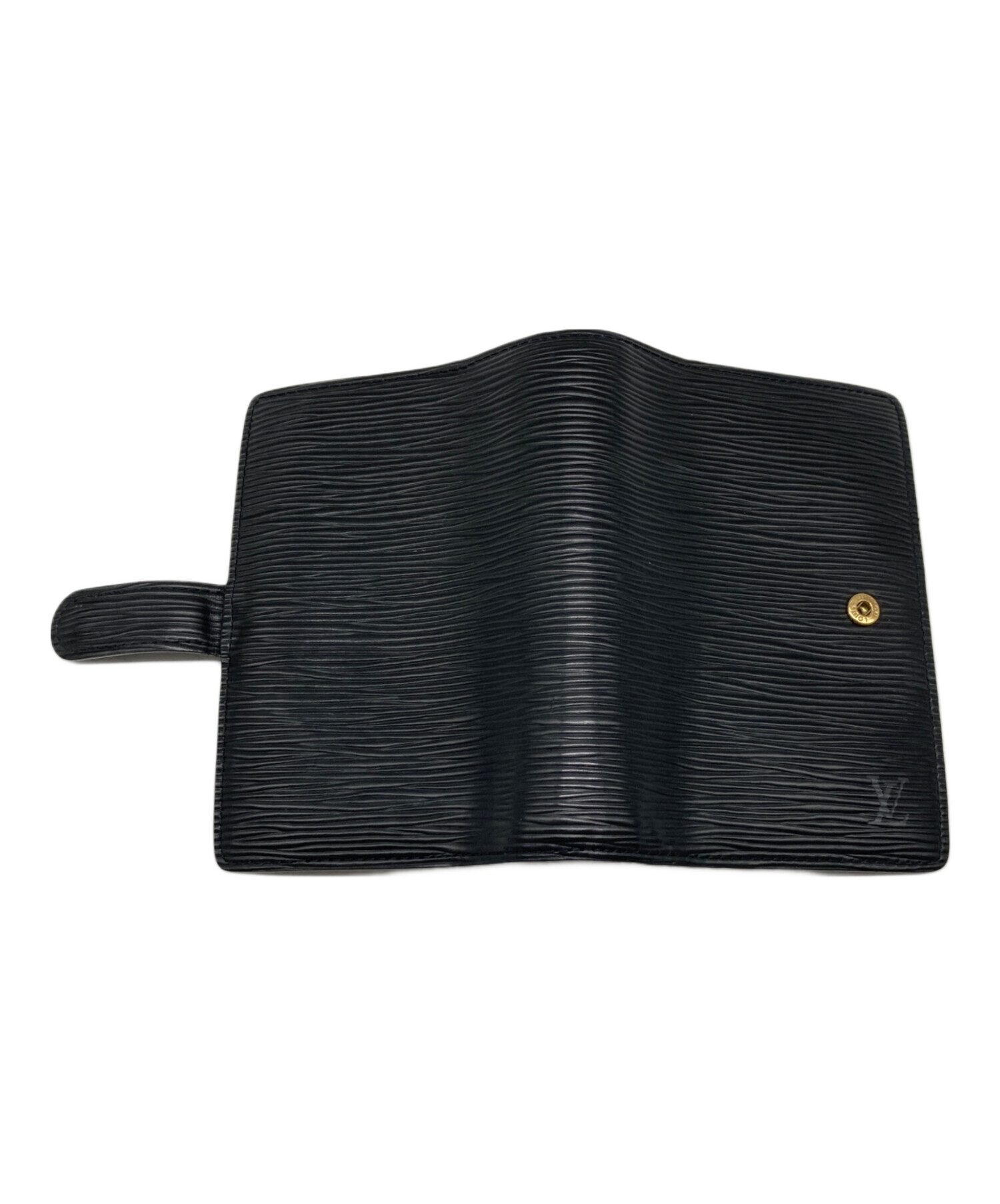中古・古着通販】LOUIS VUITTON (ルイ ヴィトン) 手帳カバー ブラック