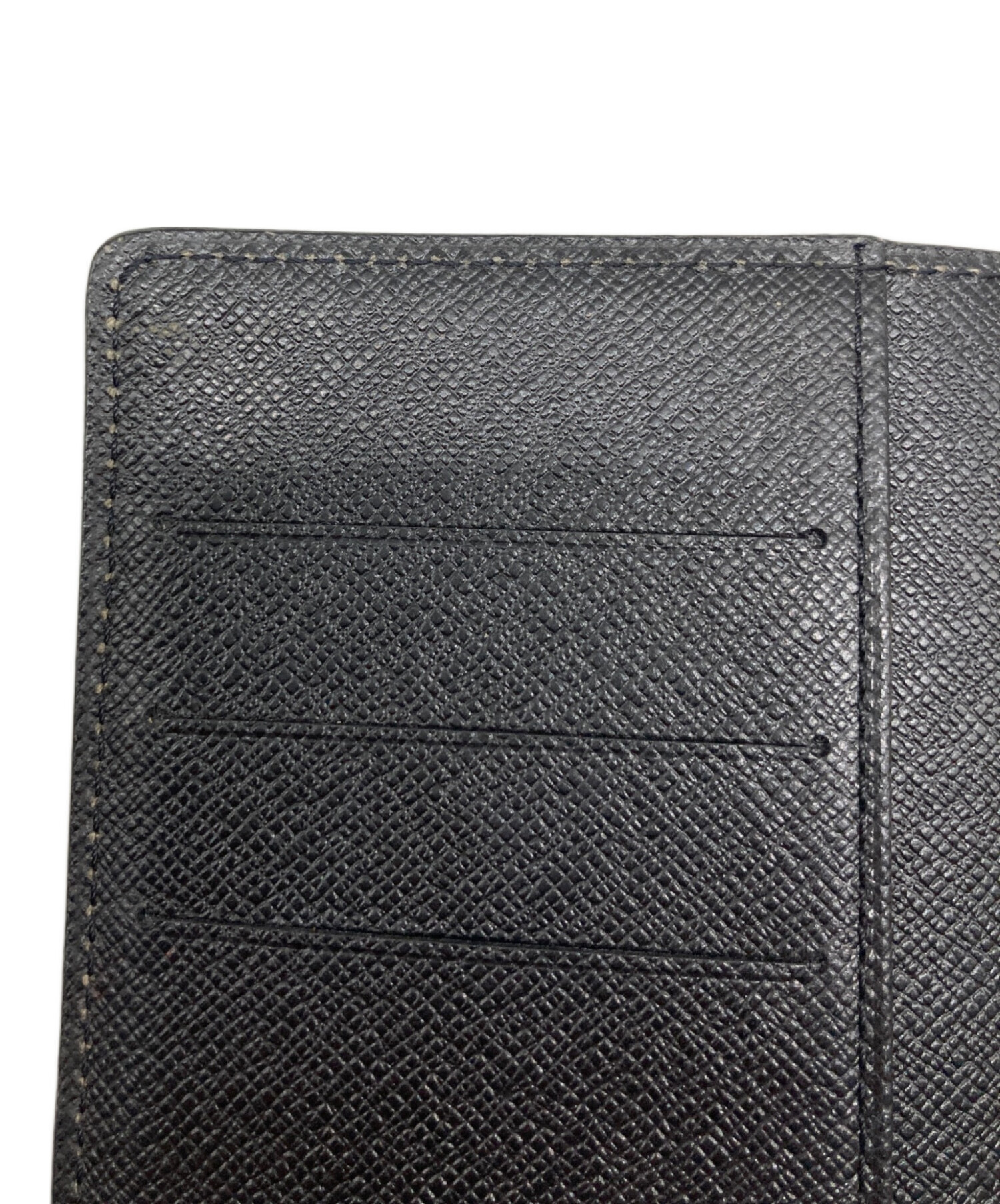 中古・古着通販】LOUIS VUITTON (ルイ ヴィトン) 手帳カバー ブラック