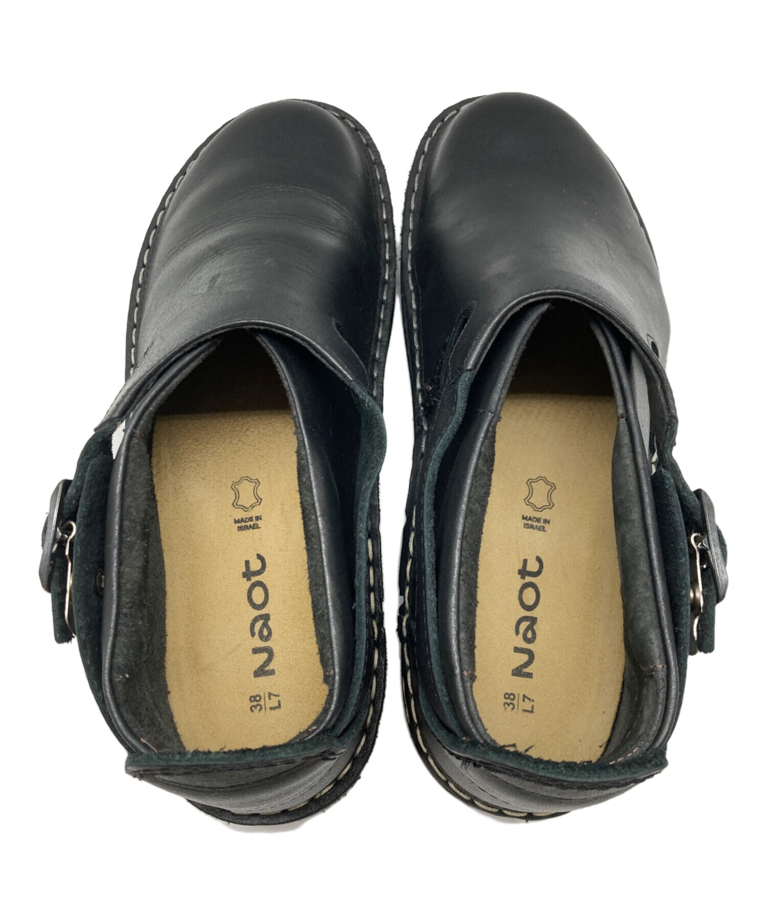 中古・古着通販】NAOT (ナオト) MALTA ブラック サイズ:38｜ブランド
