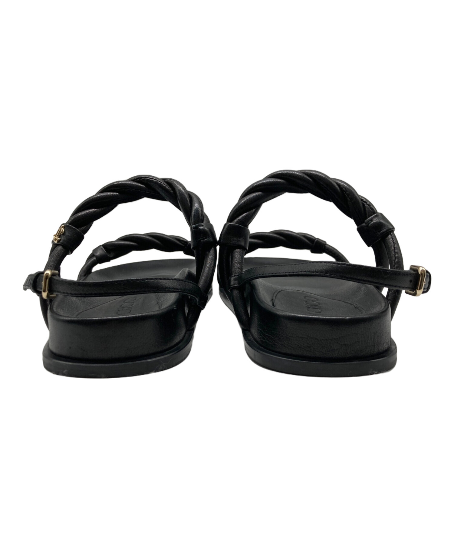 中古・古着通販】JIMMY CHOO (ジミーチュウ) DIOSA FLATレザーサンダル