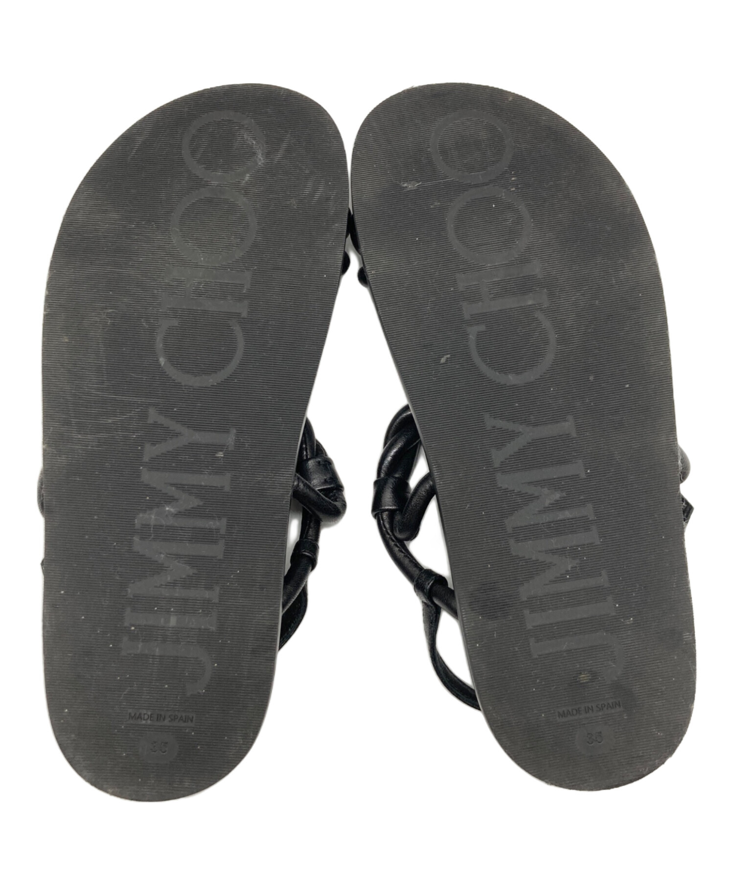 中古・古着通販】JIMMY CHOO (ジミーチュウ) DIOSA FLATレザーサンダル