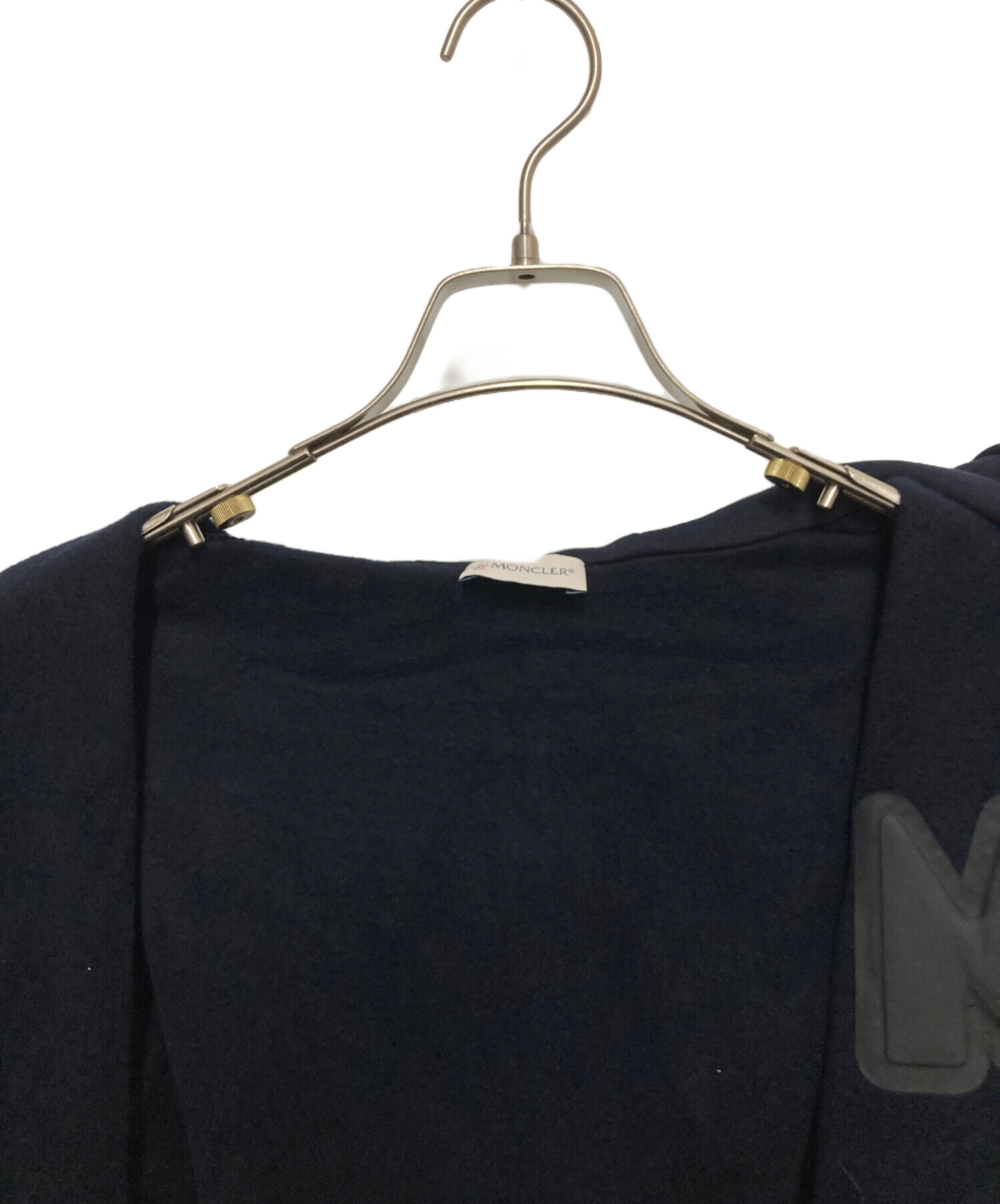 中古・古着通販】MONCLER (モンクレール) ジップパーカー ネイビー