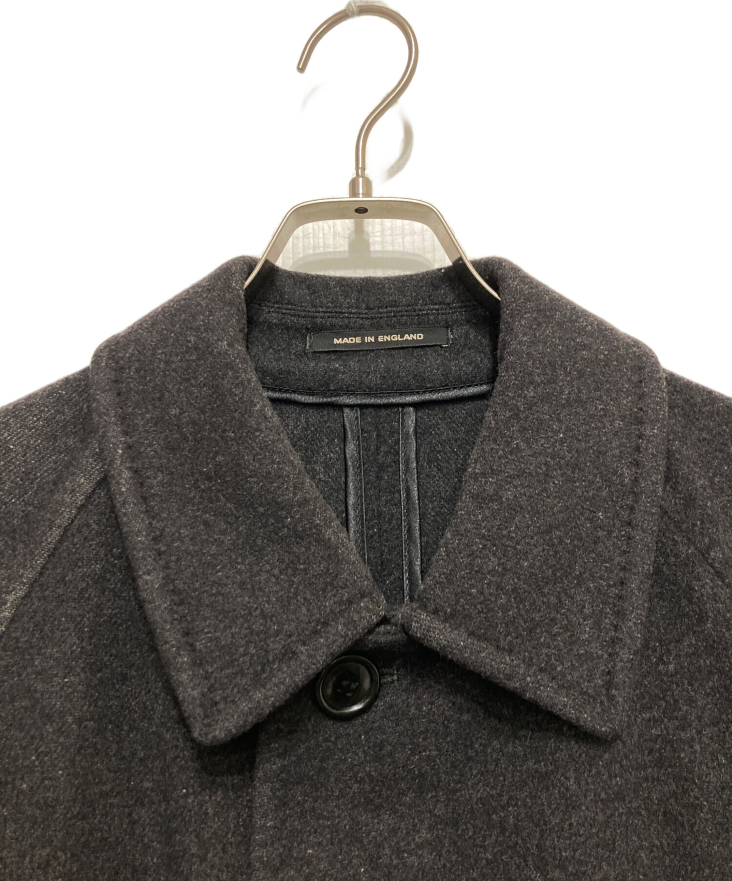 中古・古着通販】BEAMS F (ビームスエフ) カシミヤ混ステンカラー