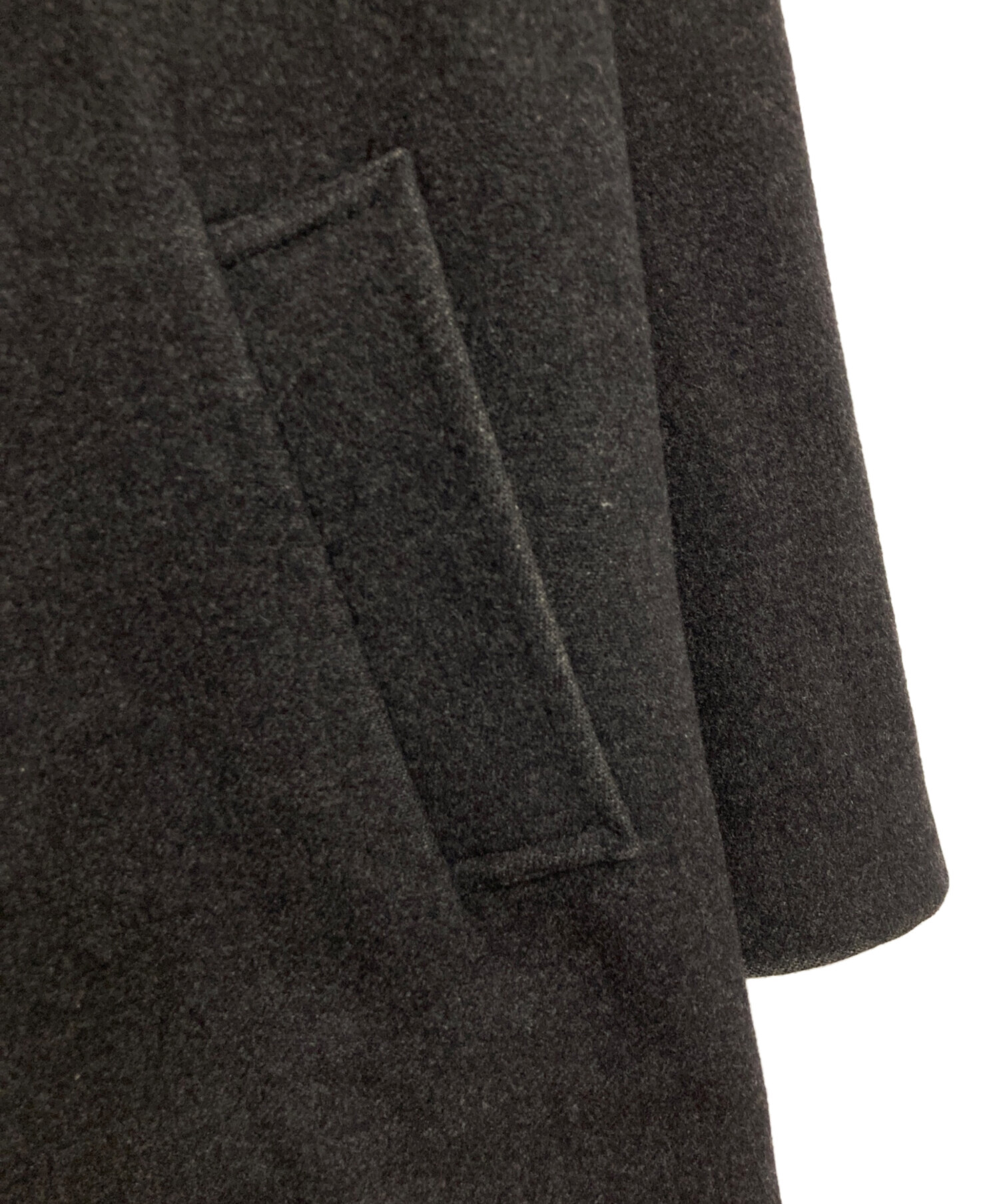中古・古着通販】BEAMS F (ビームスエフ) カシミヤ混ステンカラー