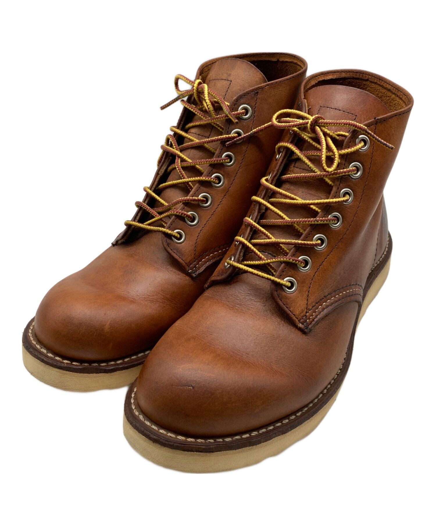 ア*ク様 Red Wing ワークブーツ ブラウン 中古・古着通販】RED WING (レッドウィング) 6 inch Classic Round