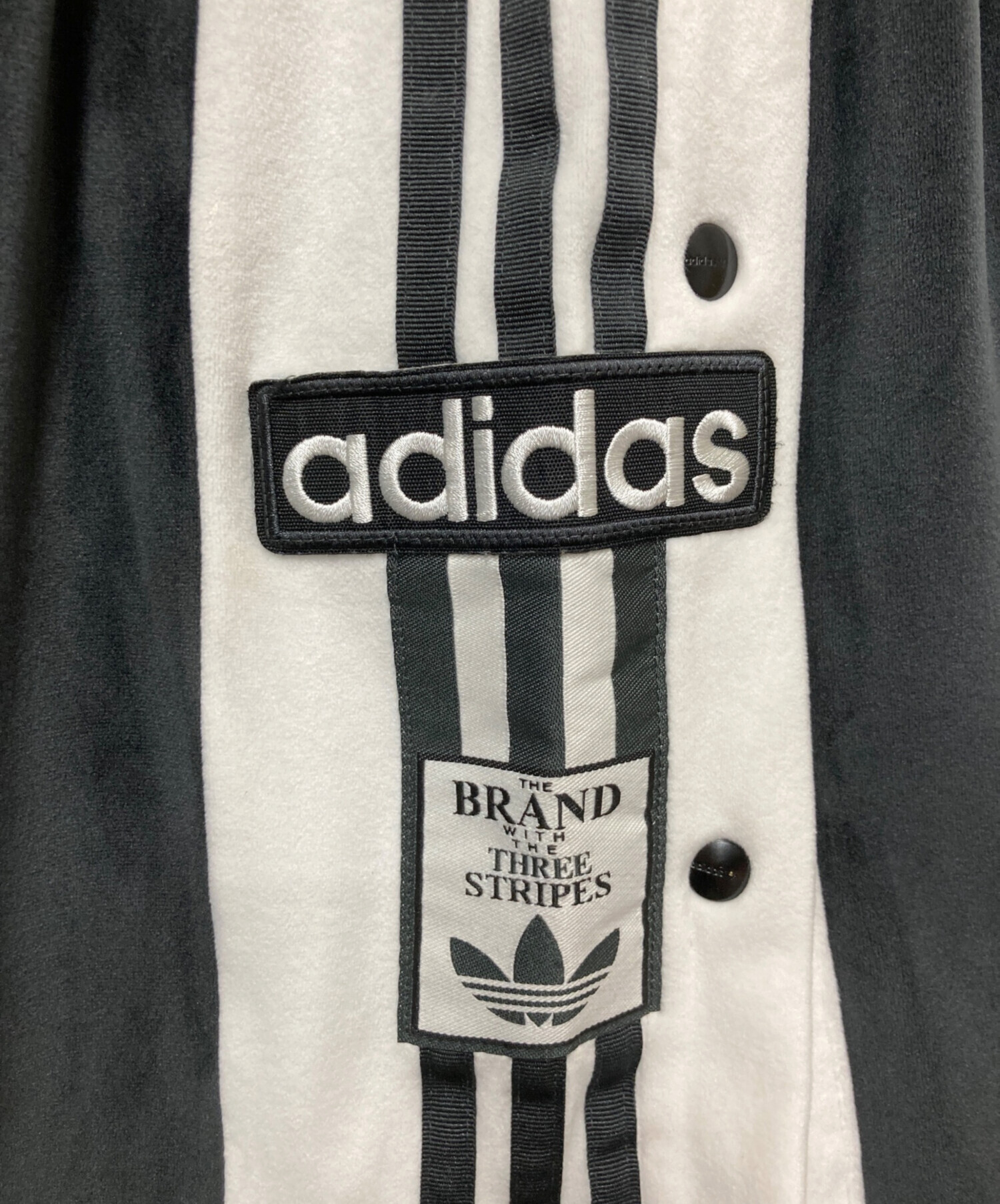 中古・古着通販】adidas (アディダス) W ADIBREAK VELOUR TP ブラック