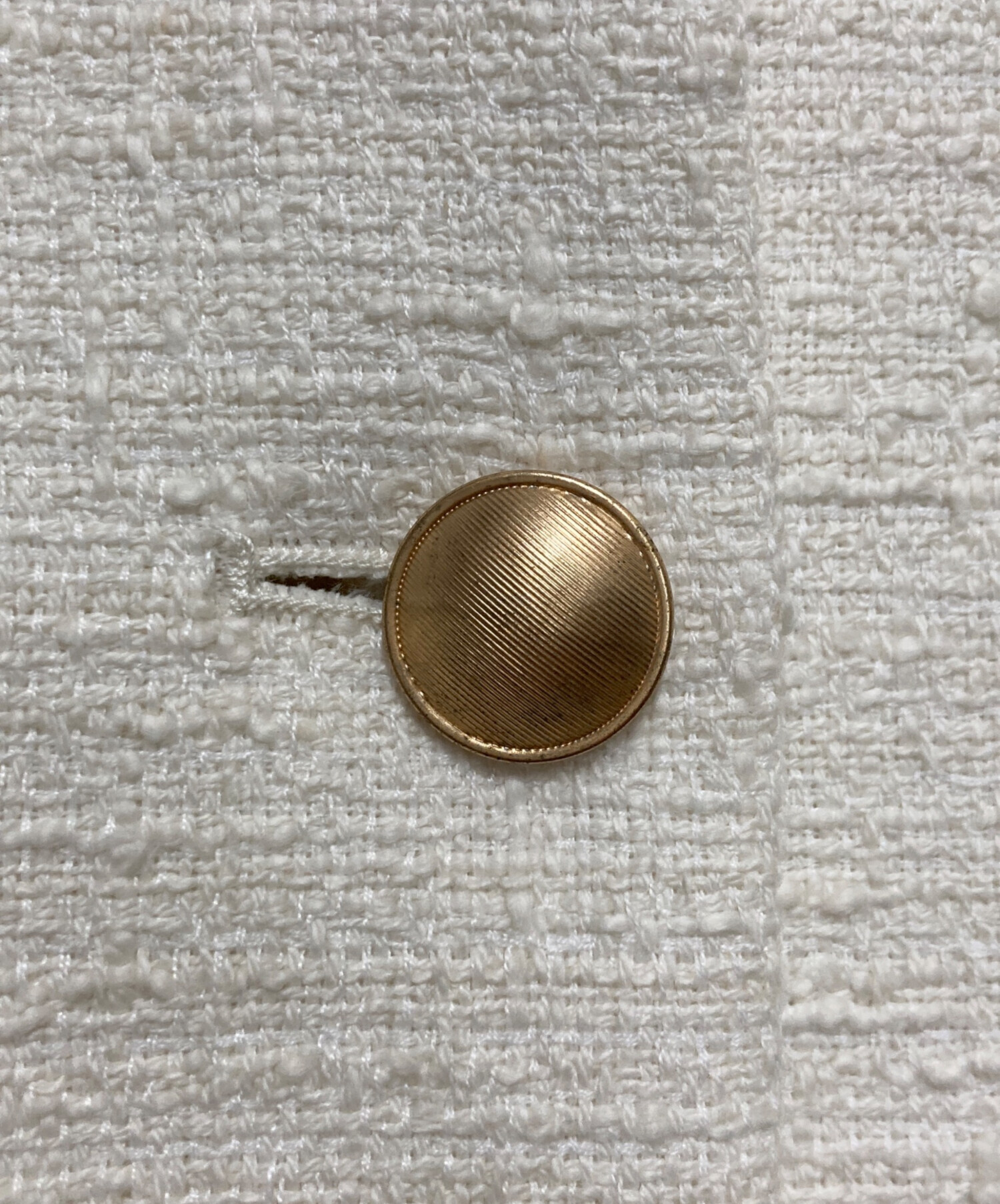 中古・古着通販】CADUNE (カデュネ) ペプラムジャケット アイボリー