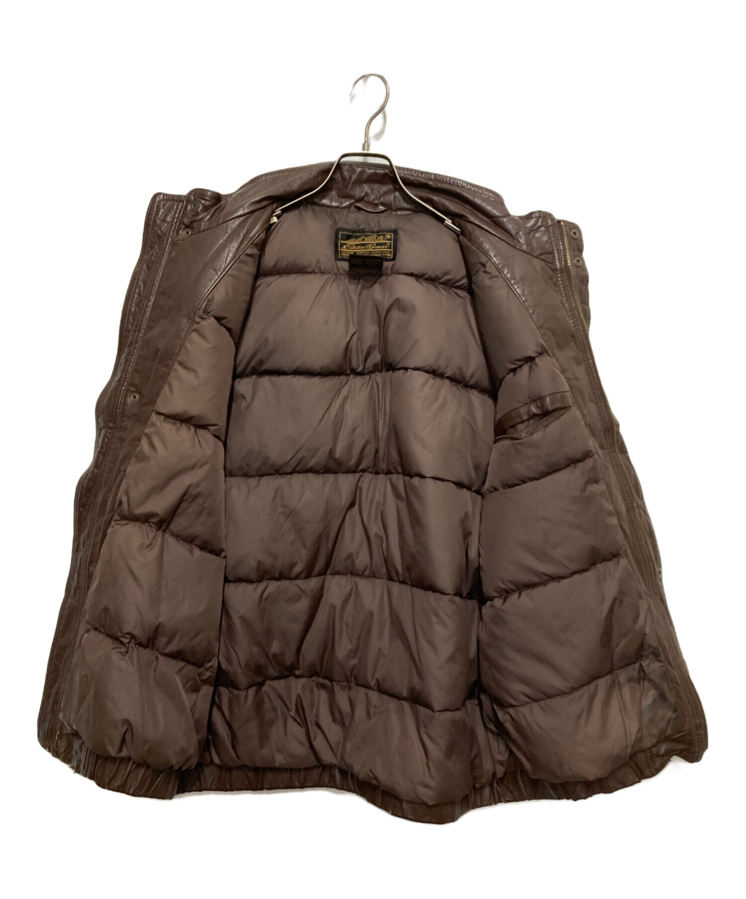中古・古着通販】Eddie Bauer (エディーバウアー) 80's レザーダウン