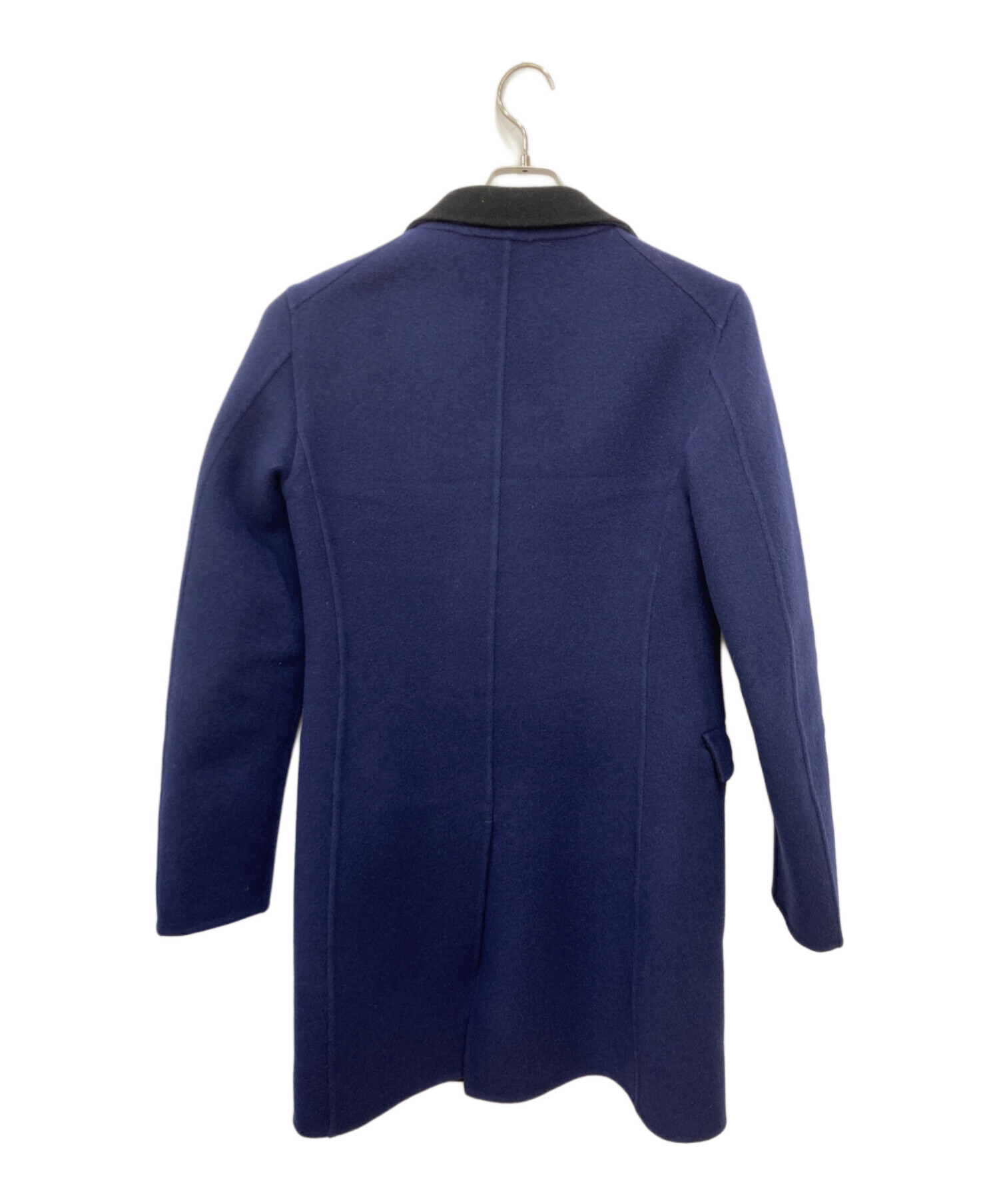 中古・古着通販】JIL SANDER (ジルサンダー) バイカラーウールコート