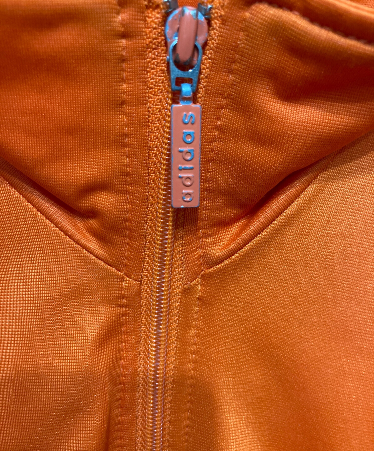 中古・古着通販】adidas (アディダス) トラックジャケット オレンジ