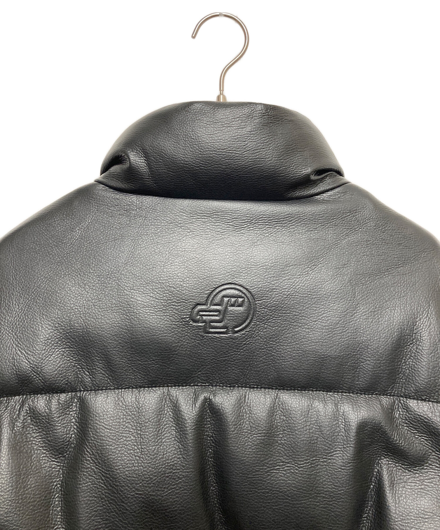 中古・古着通販 ZARA ザラ LEATHER EFFECT PUFFER JACKET ブラック サイズ M ブランド・古着通販 トレファク公式 TREFAC FASHION スマホサイト
