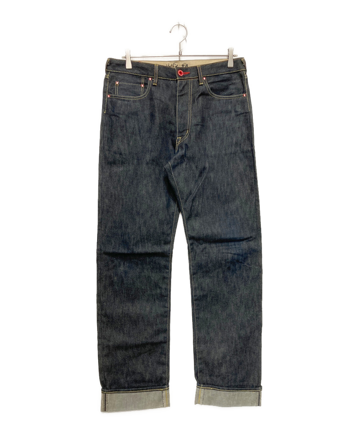 中古・古着通販】CUNE (キューン) 2連うさぎペイントデニムパンツ