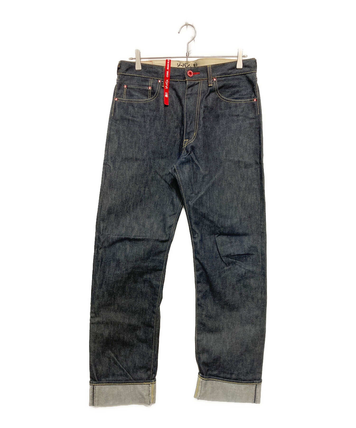 中古・古着通販】CUNE (キューン) 4連うさぎペイントデニムパンツ