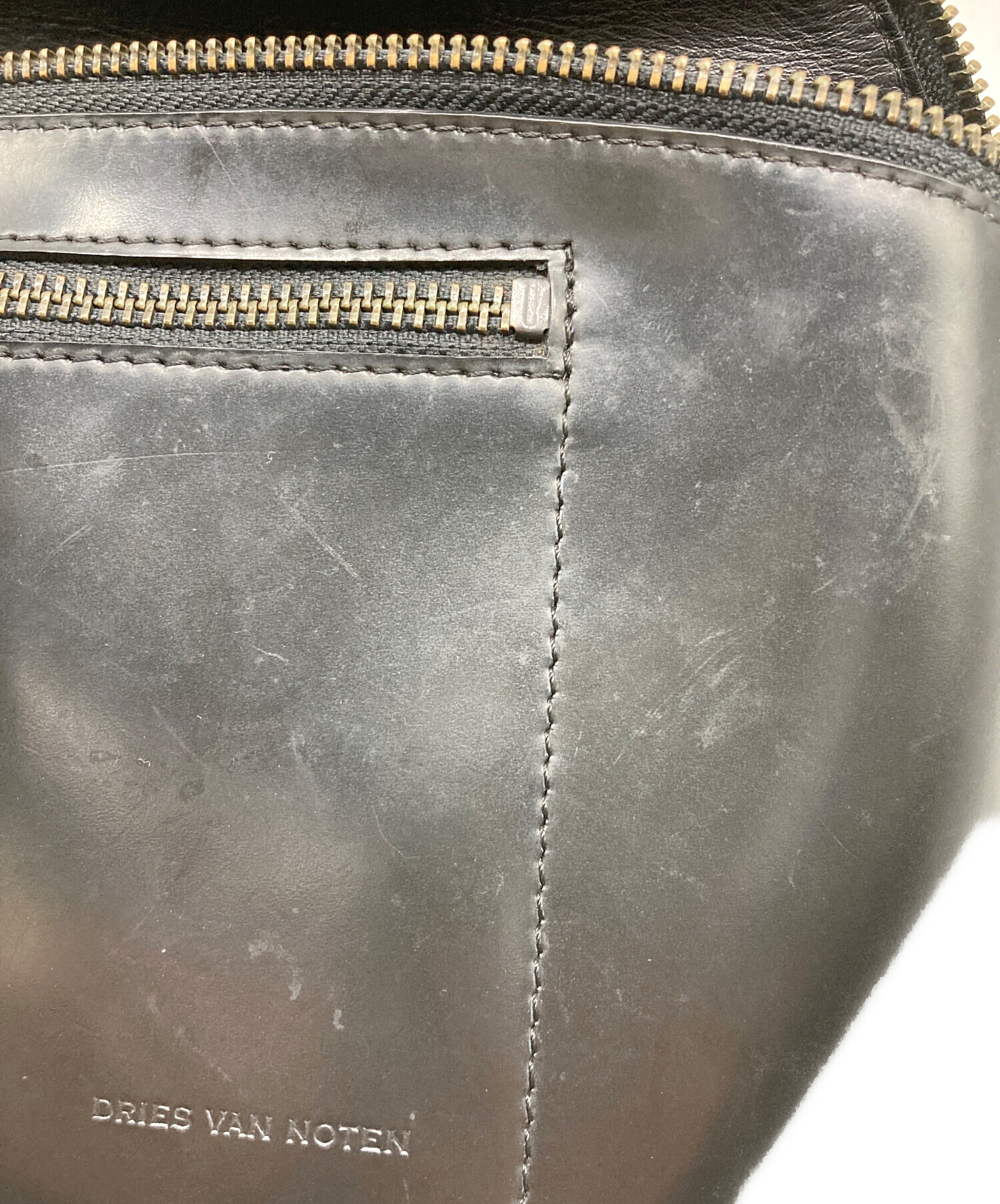 中古・古着通販】DRIES VAN NOTEN (ドリスヴァンノッテン) レザー