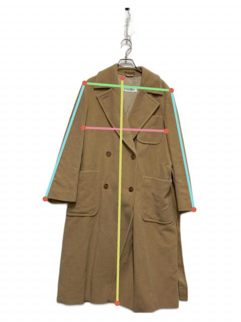 中古・古着通販】MaxMara (マックスマーラ) アンゴラ混ダブルコート