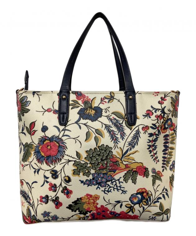 中古・古着通販】TORY BURCH (トリーバーチ) ボタニカル柄2WAYトート