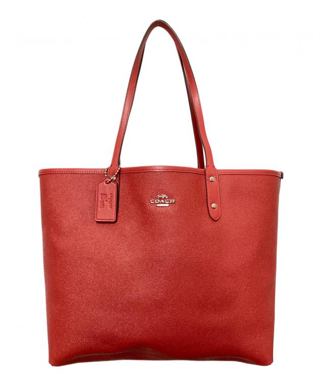 中古・古着通販】COACH (コーチ) リバーシブルトートバッグ ブラウン