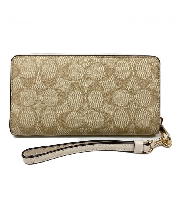 中古・古着通販】COACH (コーチ) ロングジップアラウンドウォレット