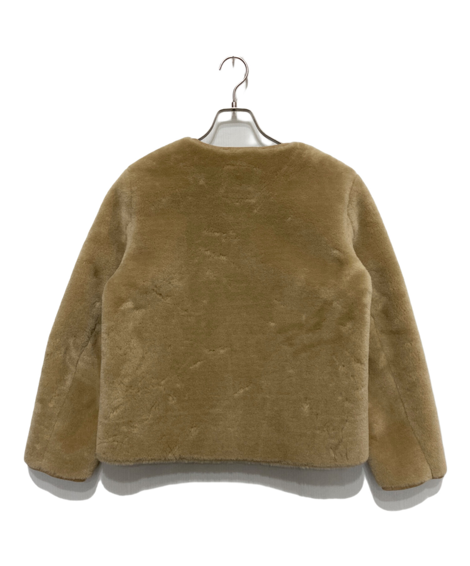 kate spade ベージュ ジャケット 160 中古・古着通販】Kate Spade (ケイトスペード) Bonded Shearling