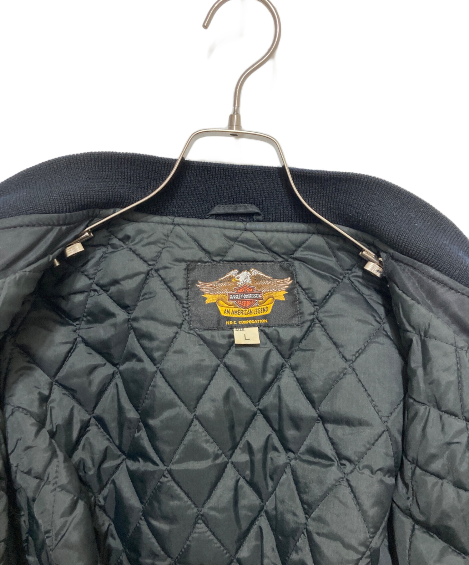 中古・古着通販】HARLEY-DAVIDSON (ハーレーダビッドソン) レザー切替
