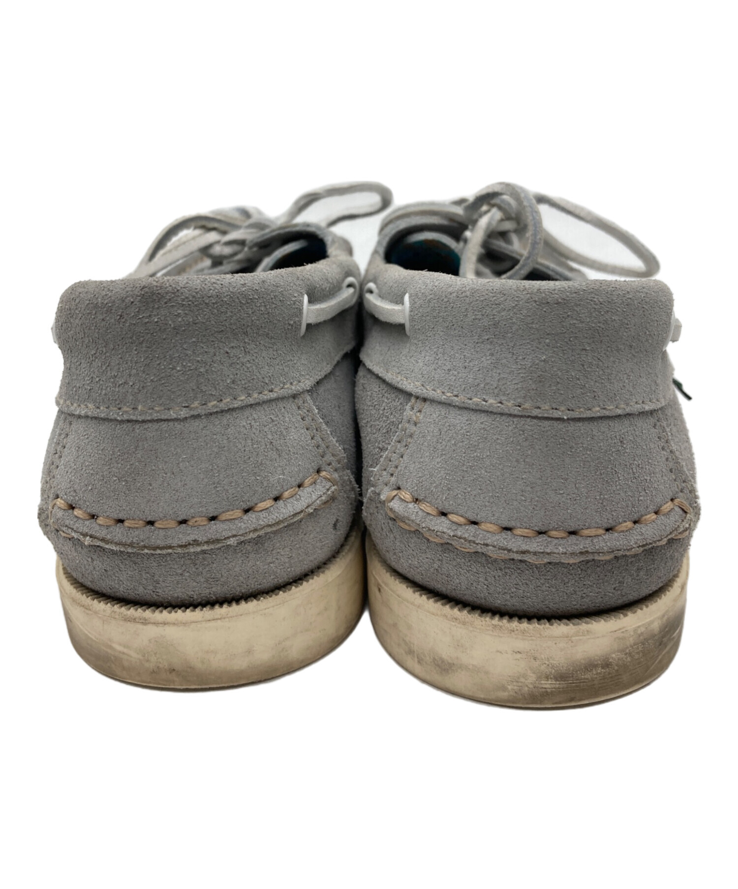 paraboot グレー デッキシューズ 中古・古着通販】PARABOOT (パラブーツ) BIRTH スウェードデッキ