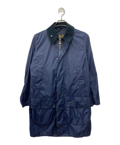 美品 Barbour BORDER SL NYLON ネイビー サイズ36 中古・古着通販】Barbour (バブアー) BORDER SL NYLON ネイビー サイズ