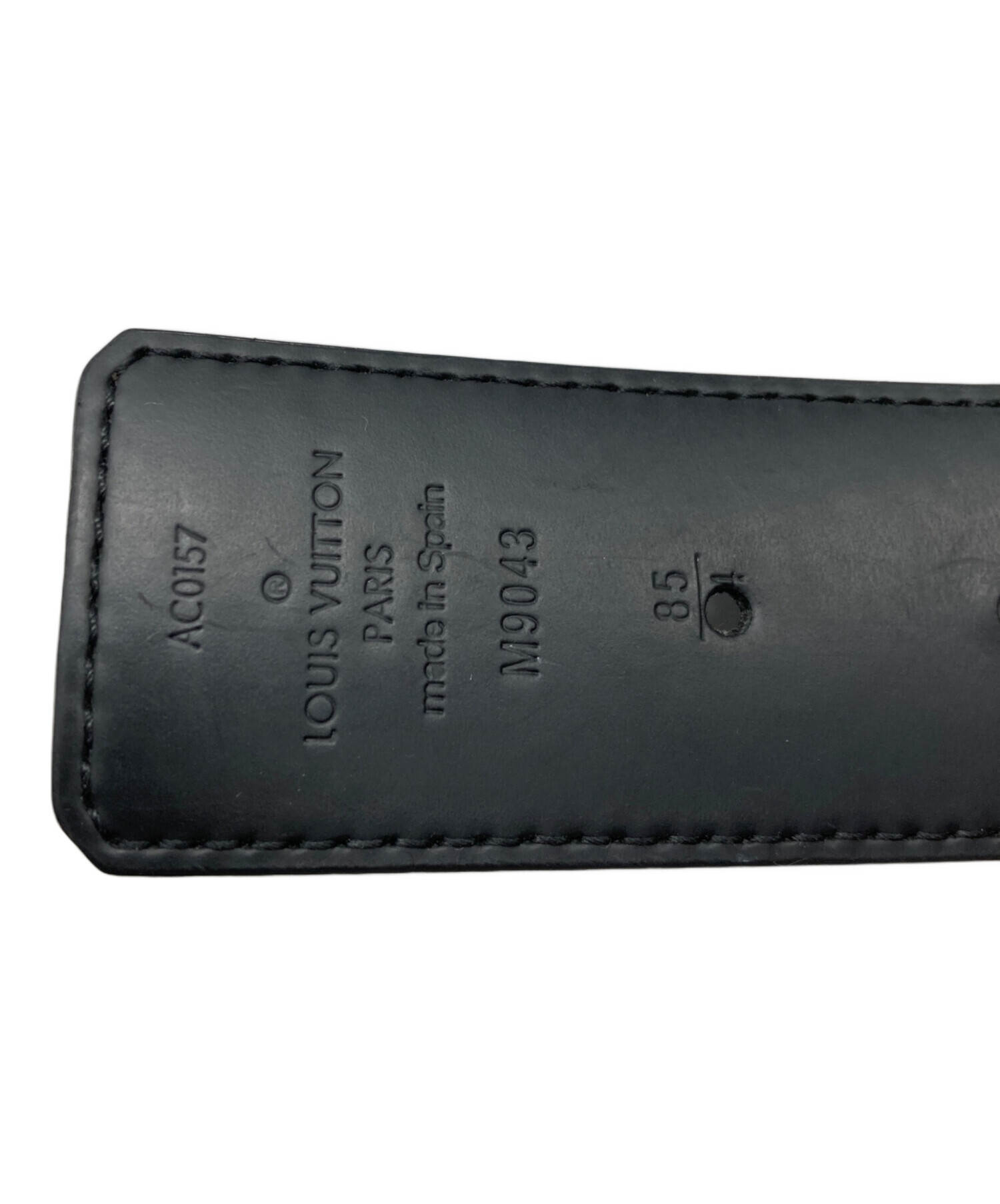未使用 ベルト インナー タグ 替えボタン付　ルイ ヴィトン 36 スパンコール 中古・古着通販】LOUIS VUITTON (ルイ ヴィトン) ベルト・LV