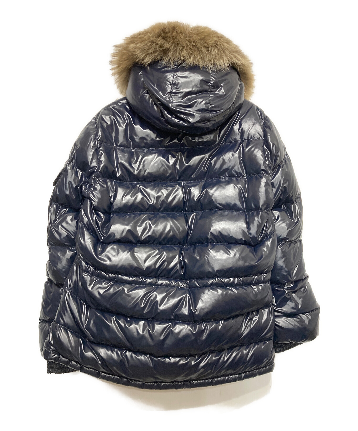 モンクレールロッド　ファー(特注) 中古・古着通販】MONCLER (モンクレール) RODダウンジャケット