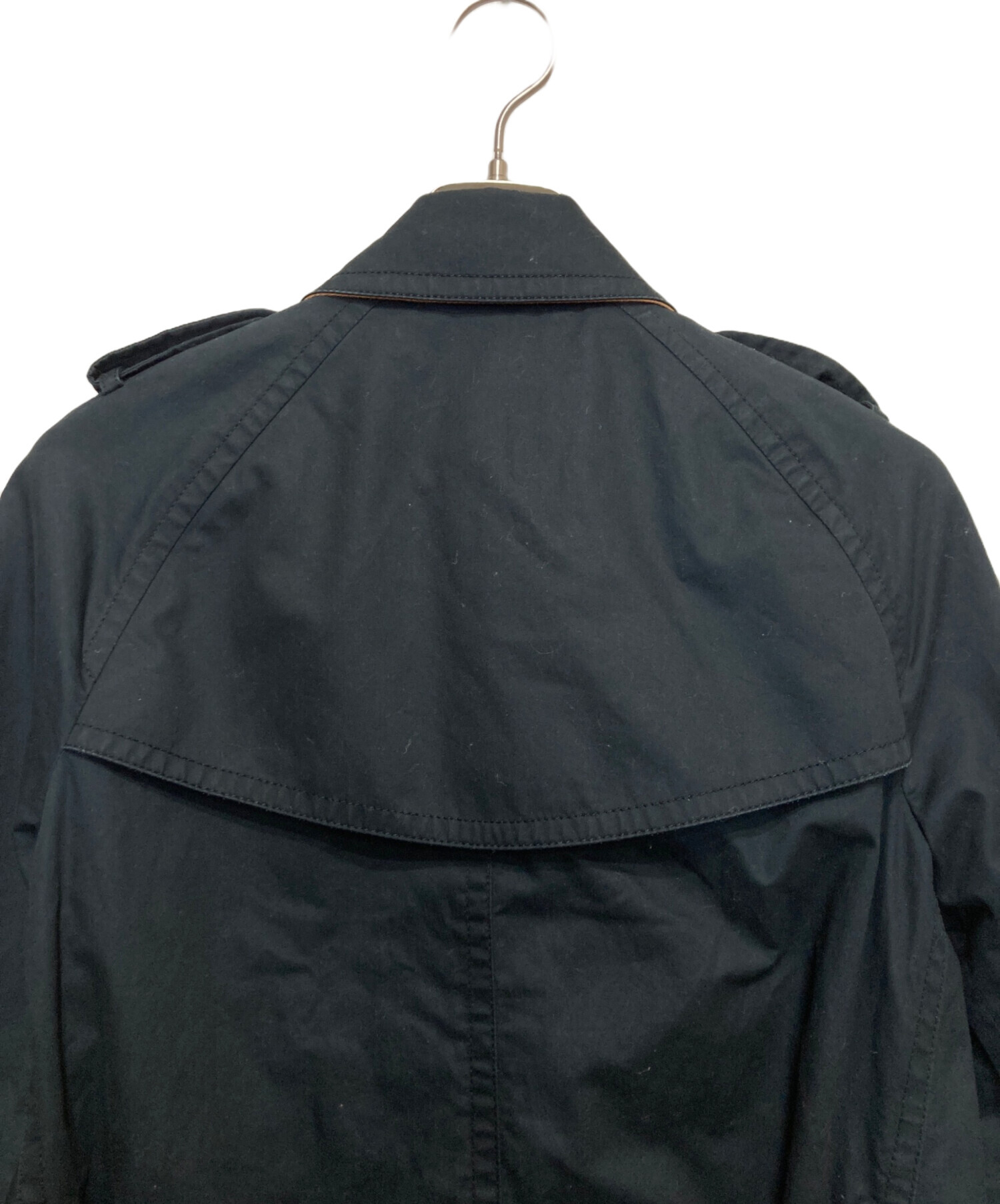 中古・古着通販】COACH (コーチ) トレンチコート ブラック サイズ:S