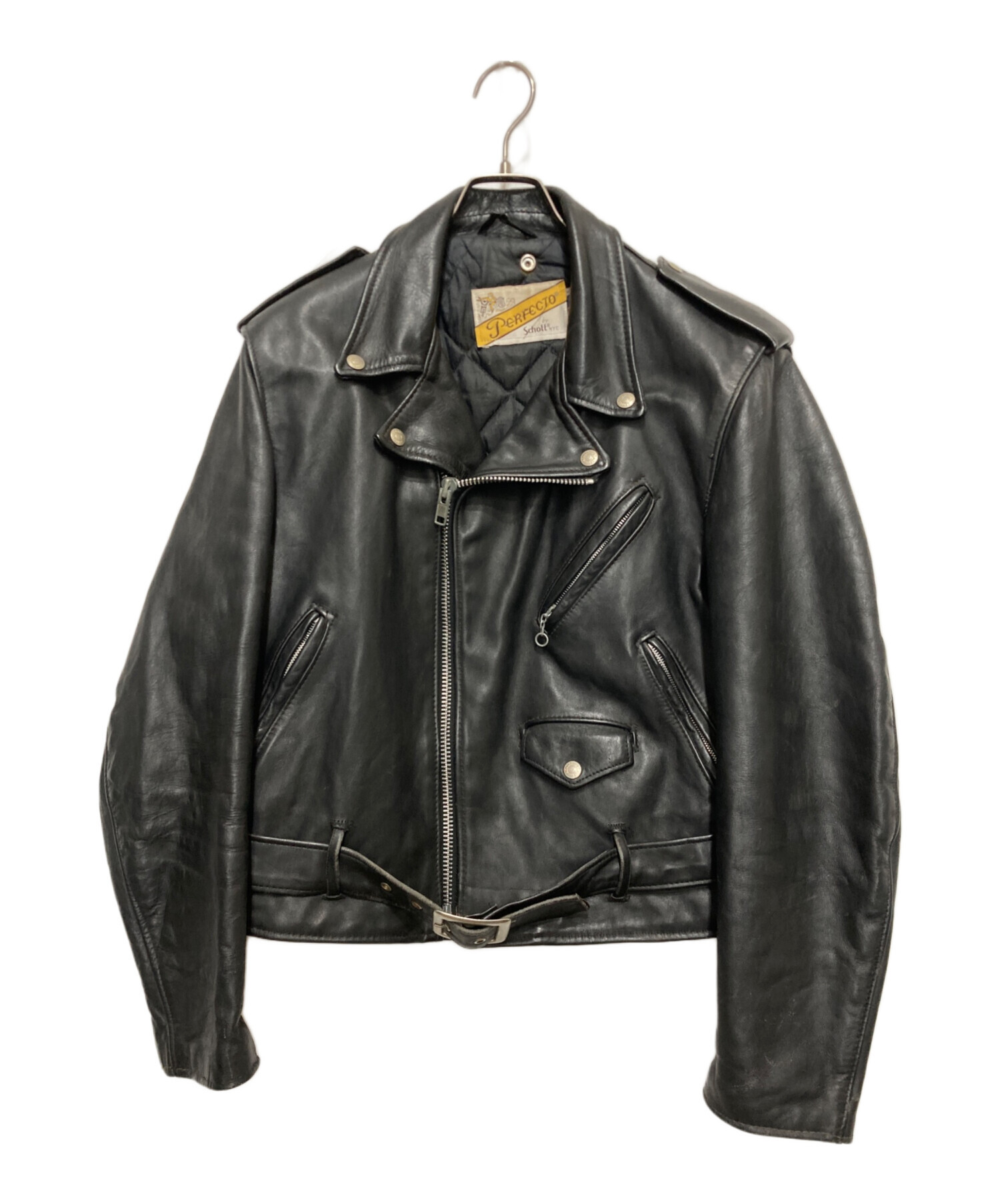 中古・古着通販】Schott (ショット) ダブルライダースジャケット