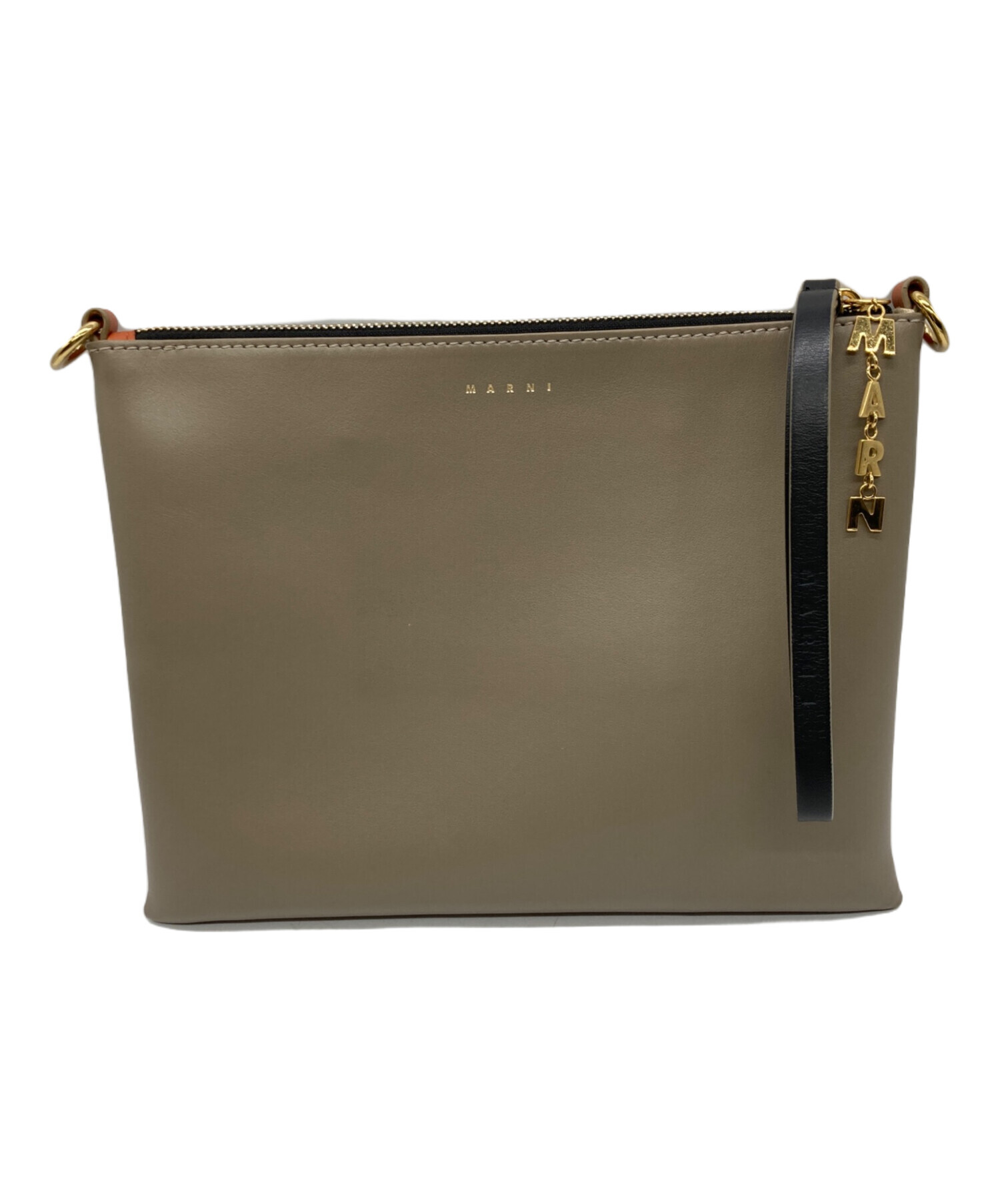 中古・古着通販】MARNI (マルニ) バイカラーストラップクラッチ 