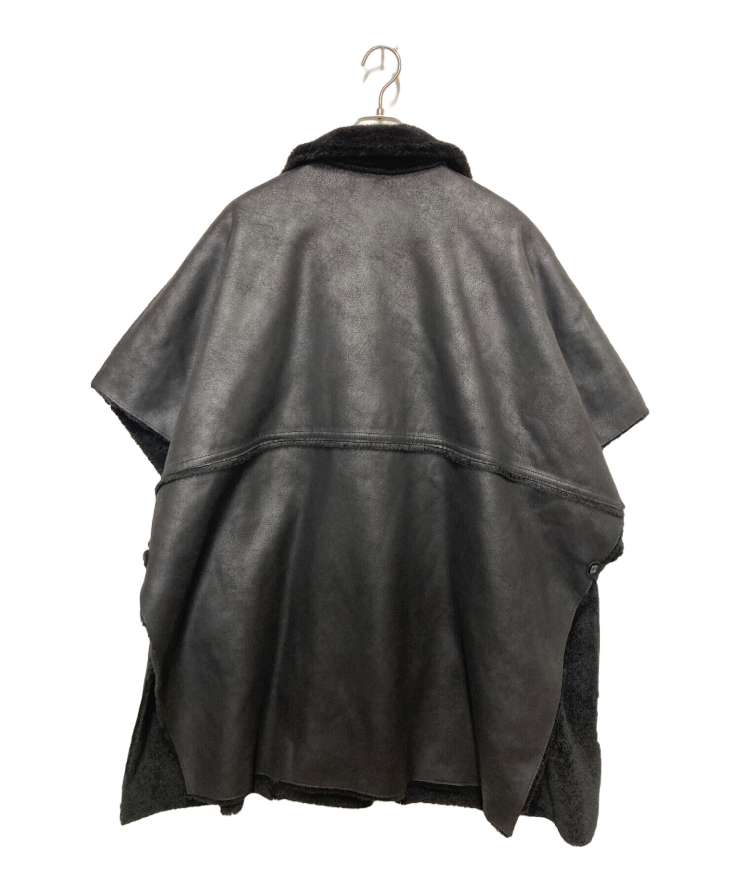 中古・古着通販】AMERI (アメリ) REVERSIBLE BOA PONCHO COAT