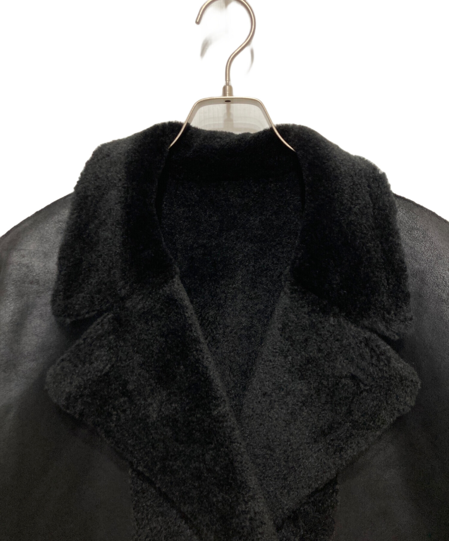 最終値下げ　Ameri リバーシブル ボア ポンチョ コート〖タグ付き〗 中古・古着通販】AMERI (アメリ) REVERSIBLE BOA PONCHO COAT