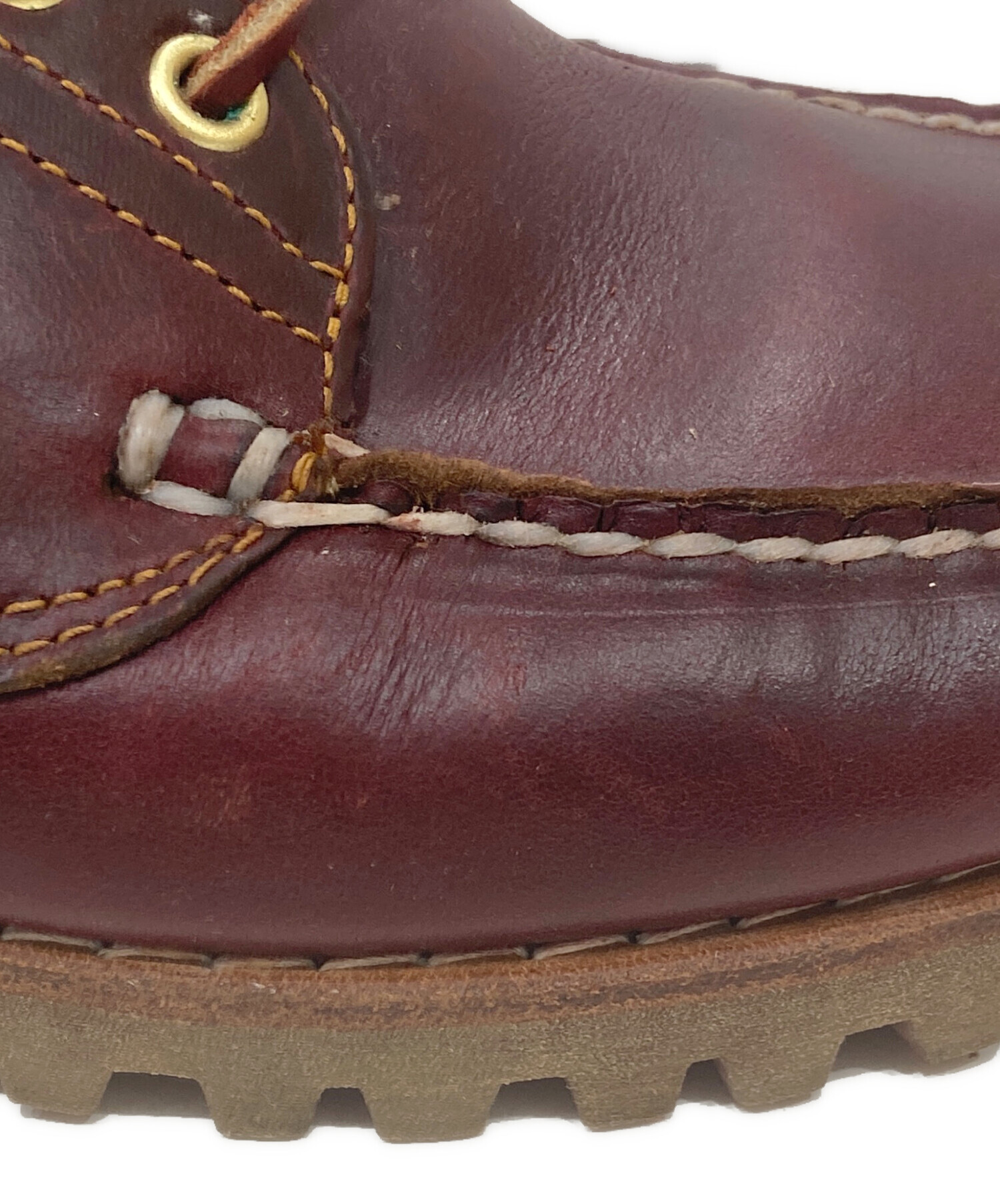 超美中古 Timberland 3eyelet バーガンディUS9 27cm 中古・古着通販】Timberland (ティンバーランド) 3Eye Classic Lug