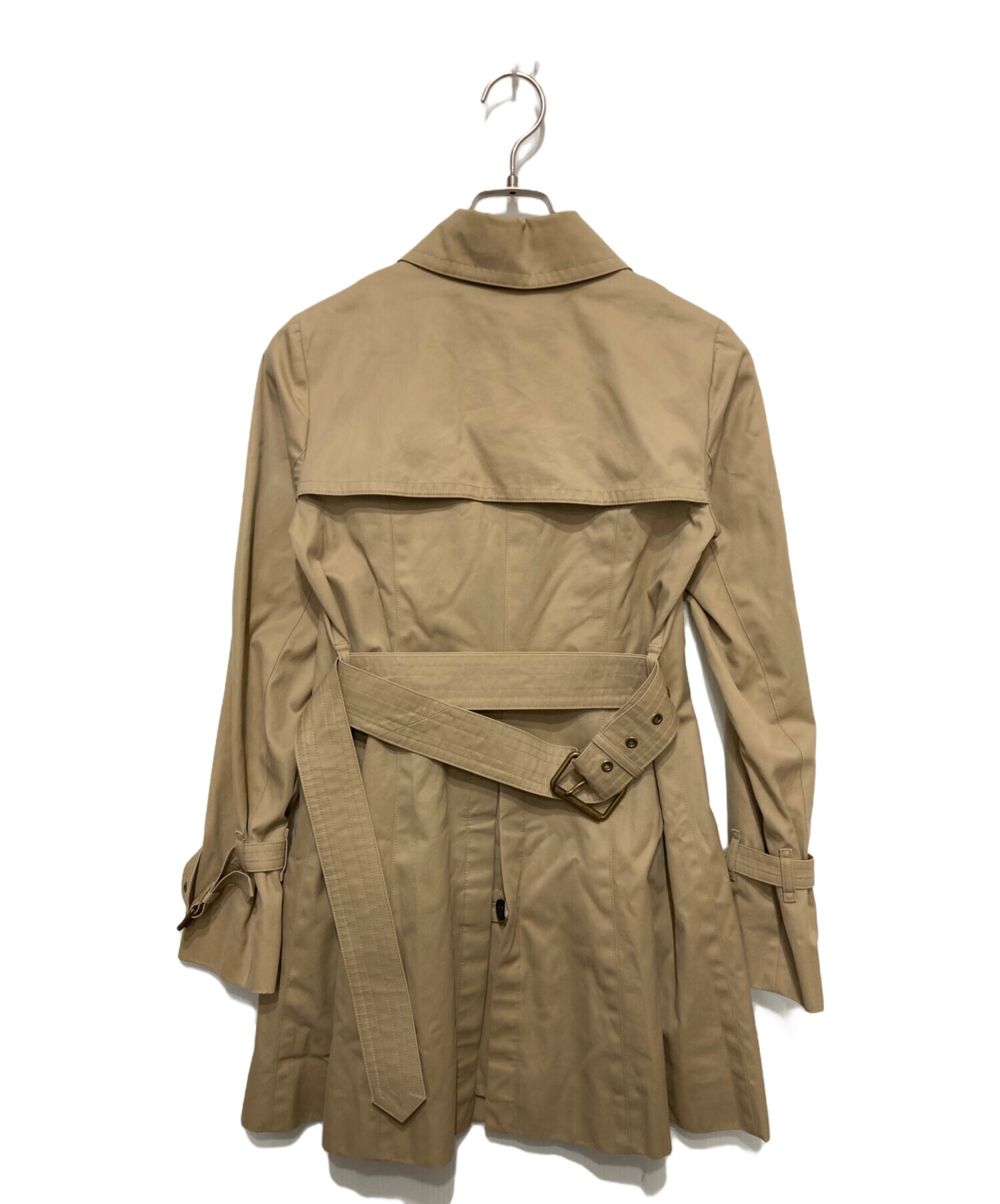 未使用タグ付き　バーバリーブルーレーベル　トレンチコート　ライナー付　ベージュ 中古・古着通販】BURBERRY BLUE LABEL (バーバリー ブルー レーベル