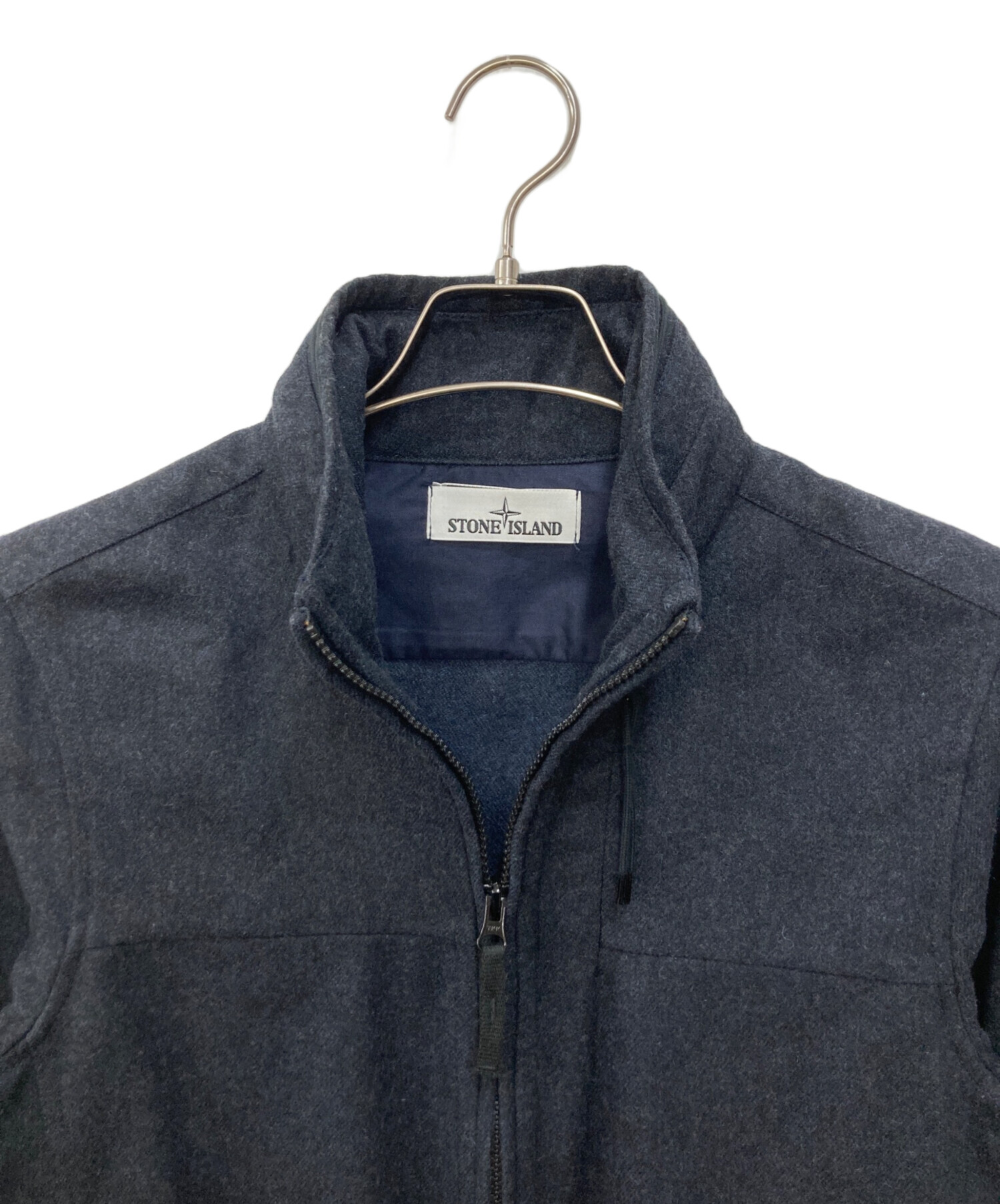 STONE  コーデュロイ ジップアップ ブルゾン 中古・古着通販】STONE ISLAND (ストーンアイランド) ウール混ジップ