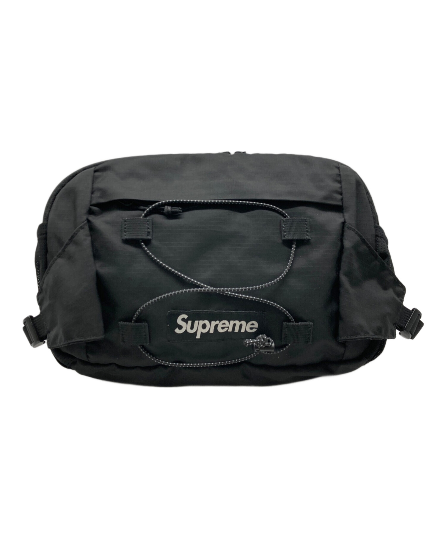 Supreme　CORDURA ウエストバッグ　ボディバッグ 黒 中古・古着通販】Supreme (シュプリーム) Cordura Waist Bag ブラック