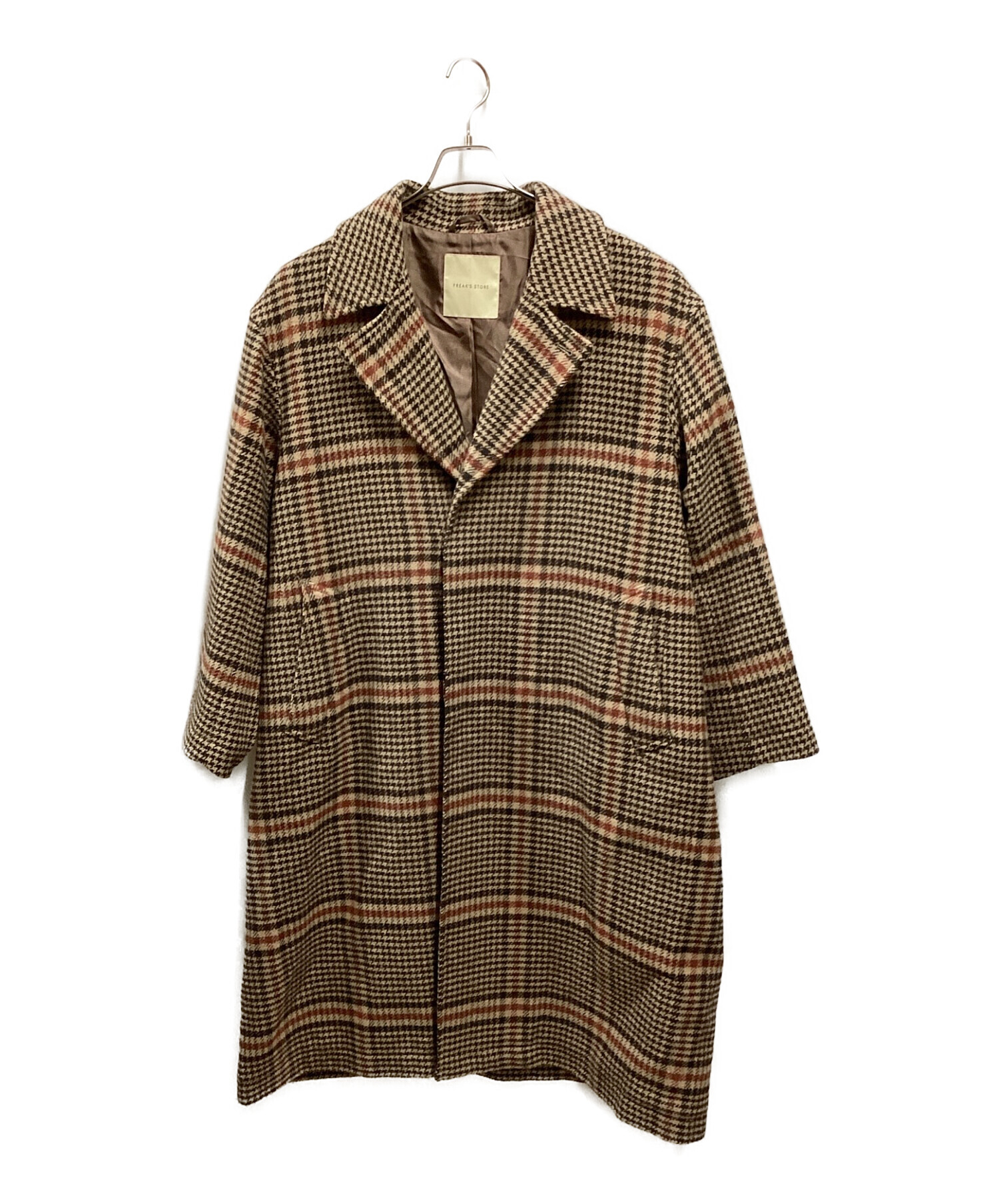 FREAK'S STORE 尾州 ウールコート 中古・古着通販】FREAK'S STORE (フリークスストア) 尾州ウールコート