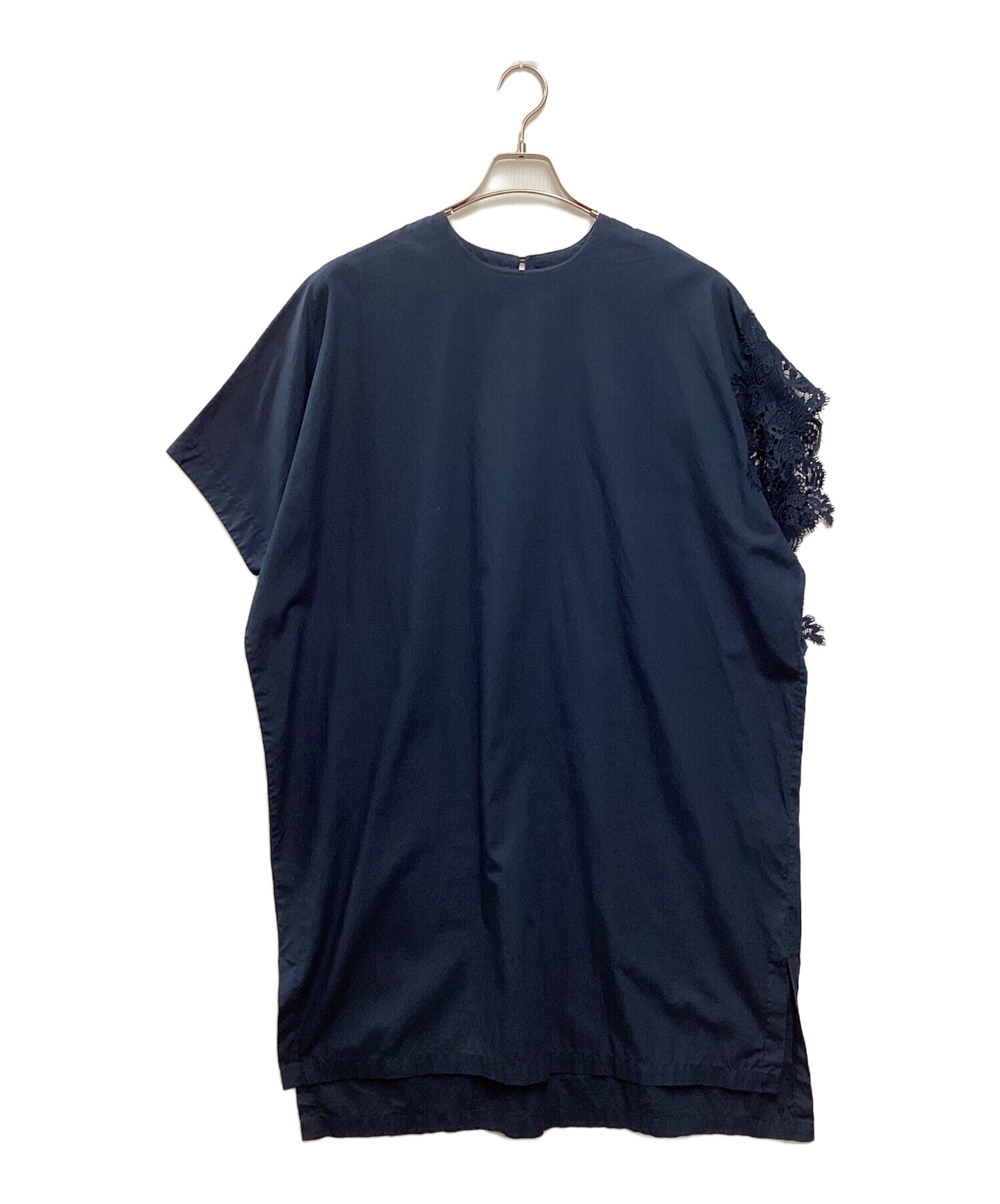 中古・古着通販】mizuiro-ind (ミズイロインド) アシンメトリーレース 