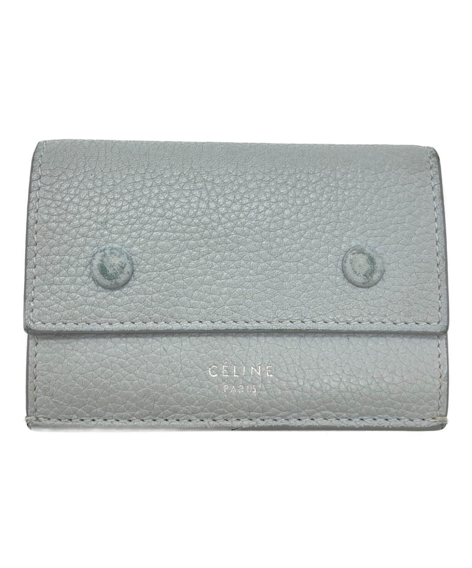 CÉLINE 三つ折り財布 スモールフォールデットマルチファンクション CELINE（セリーヌ） 三つ折り財布 スモール フォールデッド マルチ