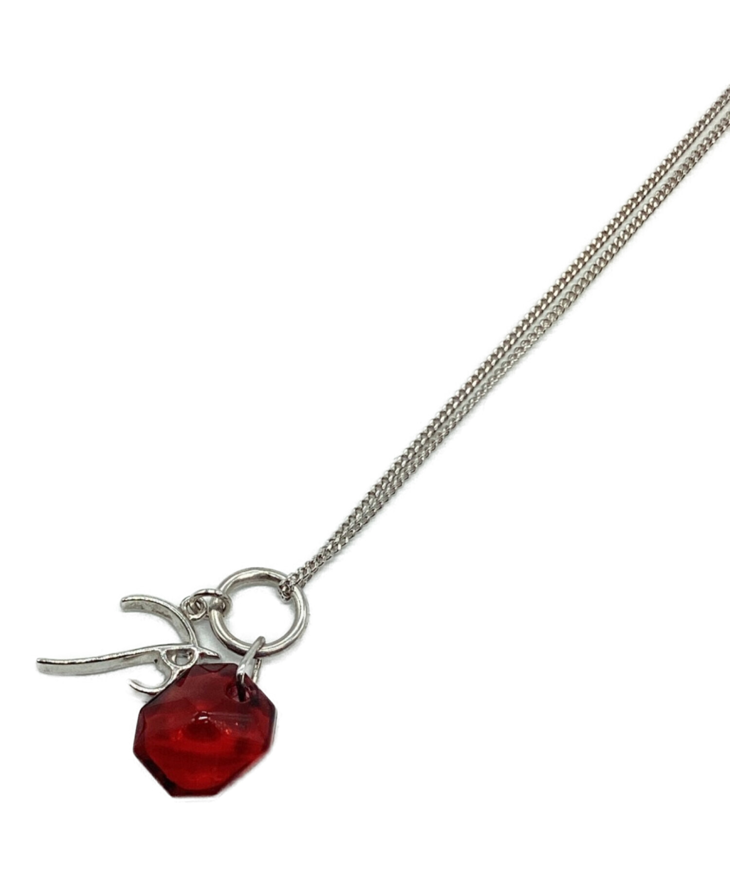 新品 Baccarat バカラ コキアージュ ペンダント クリスタル ネックレス Baccaratバカラクリスタルネックレス