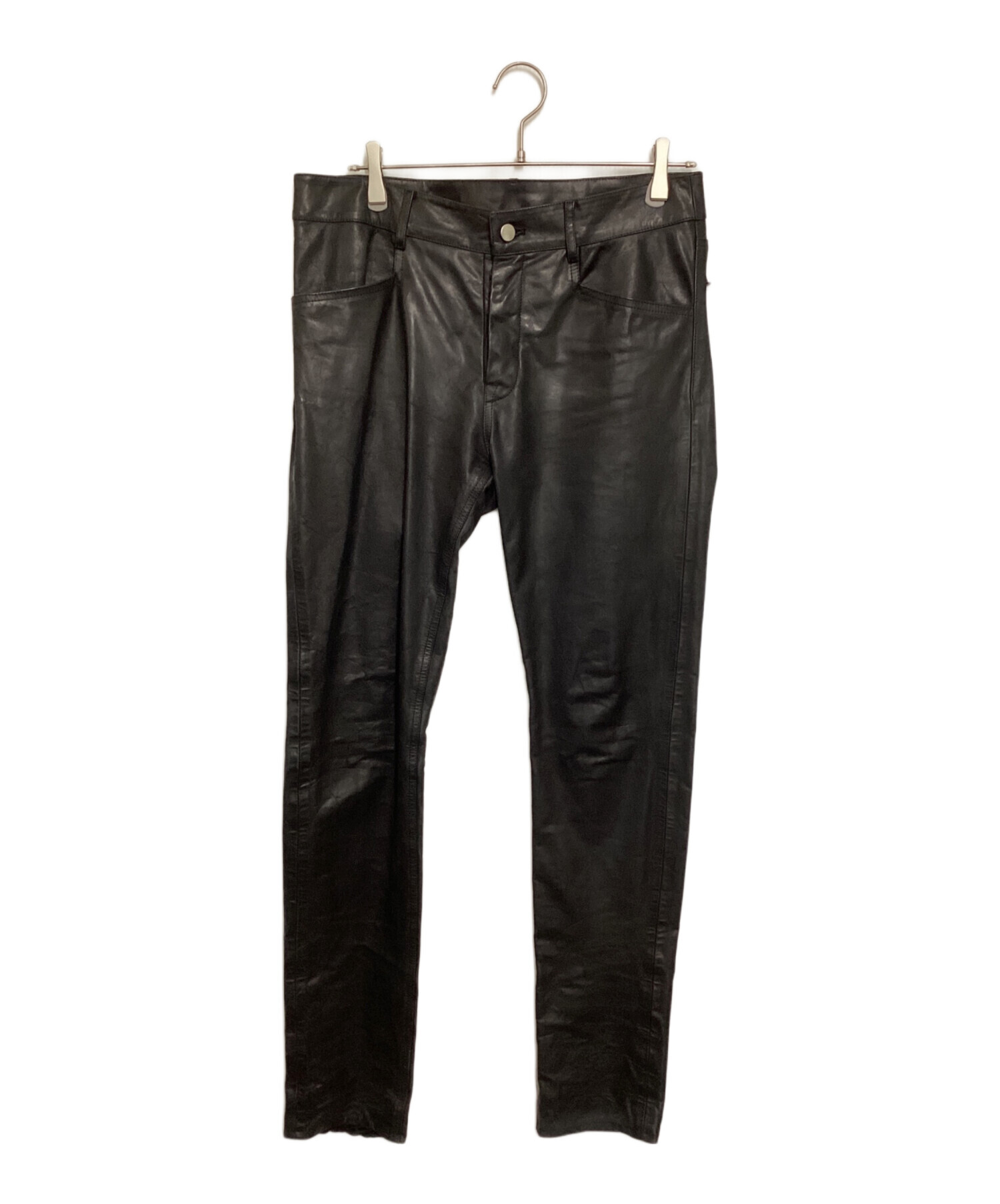 中古・古着通販】RICK OWENS (リックオウエンス) Tyrone Leather Pants