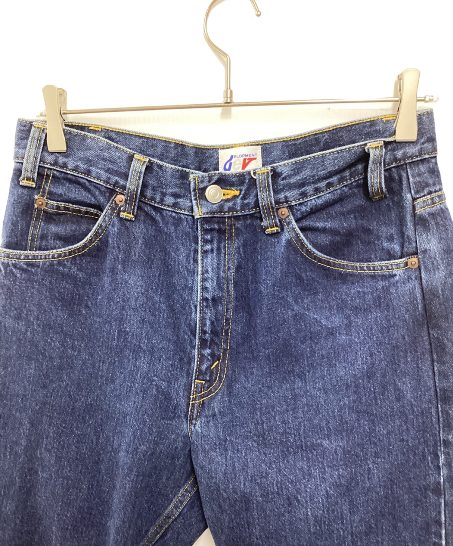 デニム devinusage ブランド DEVINUSAGE Work denim pants ワイド 