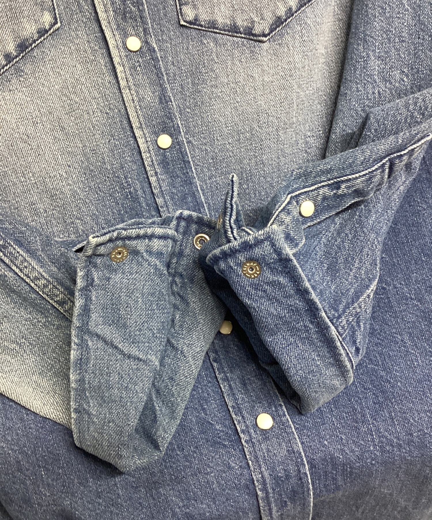 中古・古着通販】Whim Gazette (ウィムガゼット) DENIMロングシャツ 