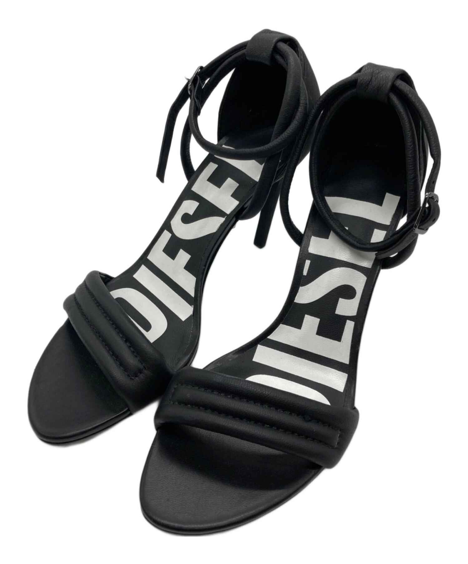 中古・古着通販】DIESEL (ディーゼル) ハイヒールパンプス ブラック 