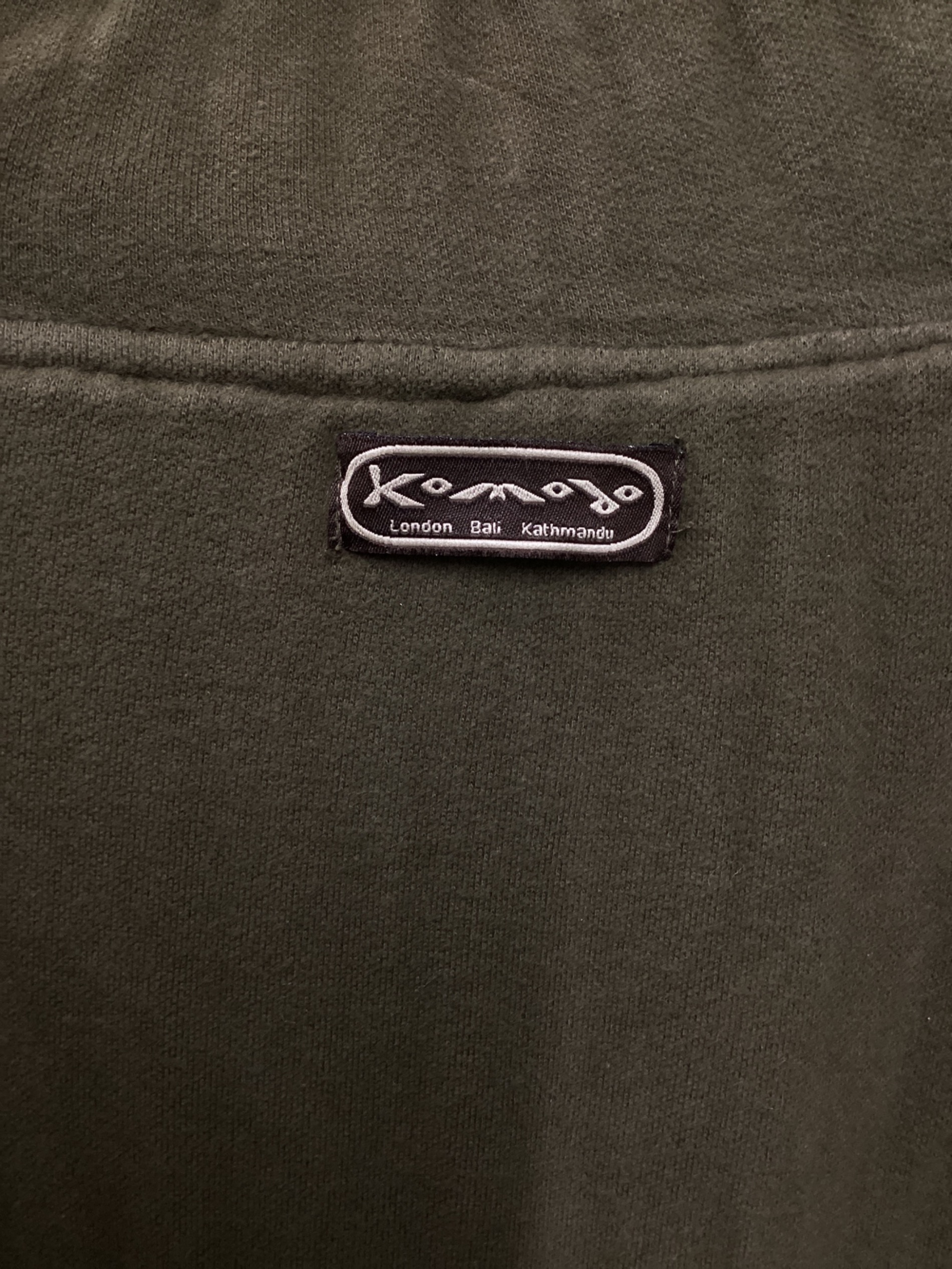 中古・古着通販】KOMODO (コモド) ニットジャケット オリーブ サイズ 