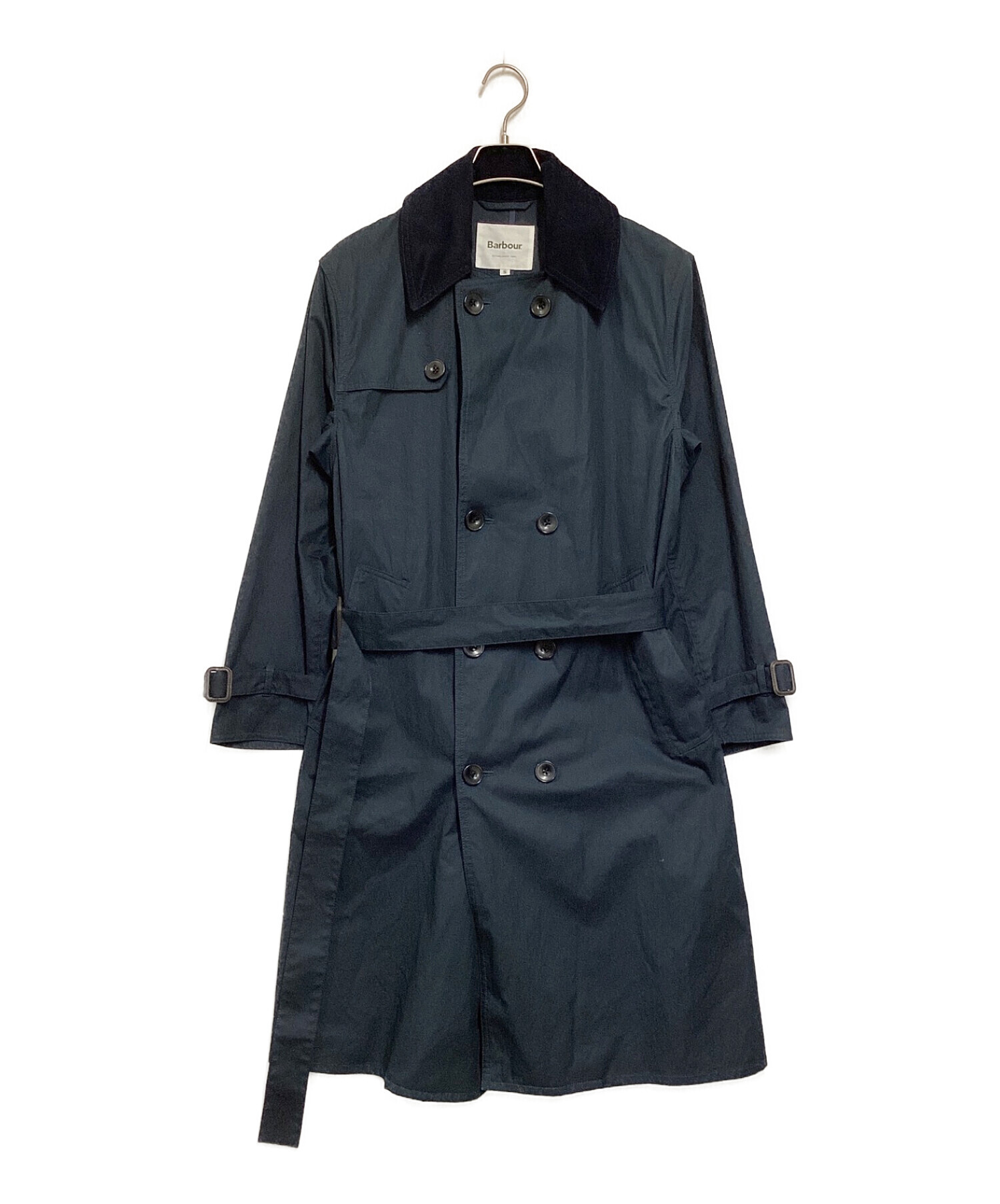 中古・古着通販】Barbour (バブアー) WHITLEY TRENCH ネイビー サイズ